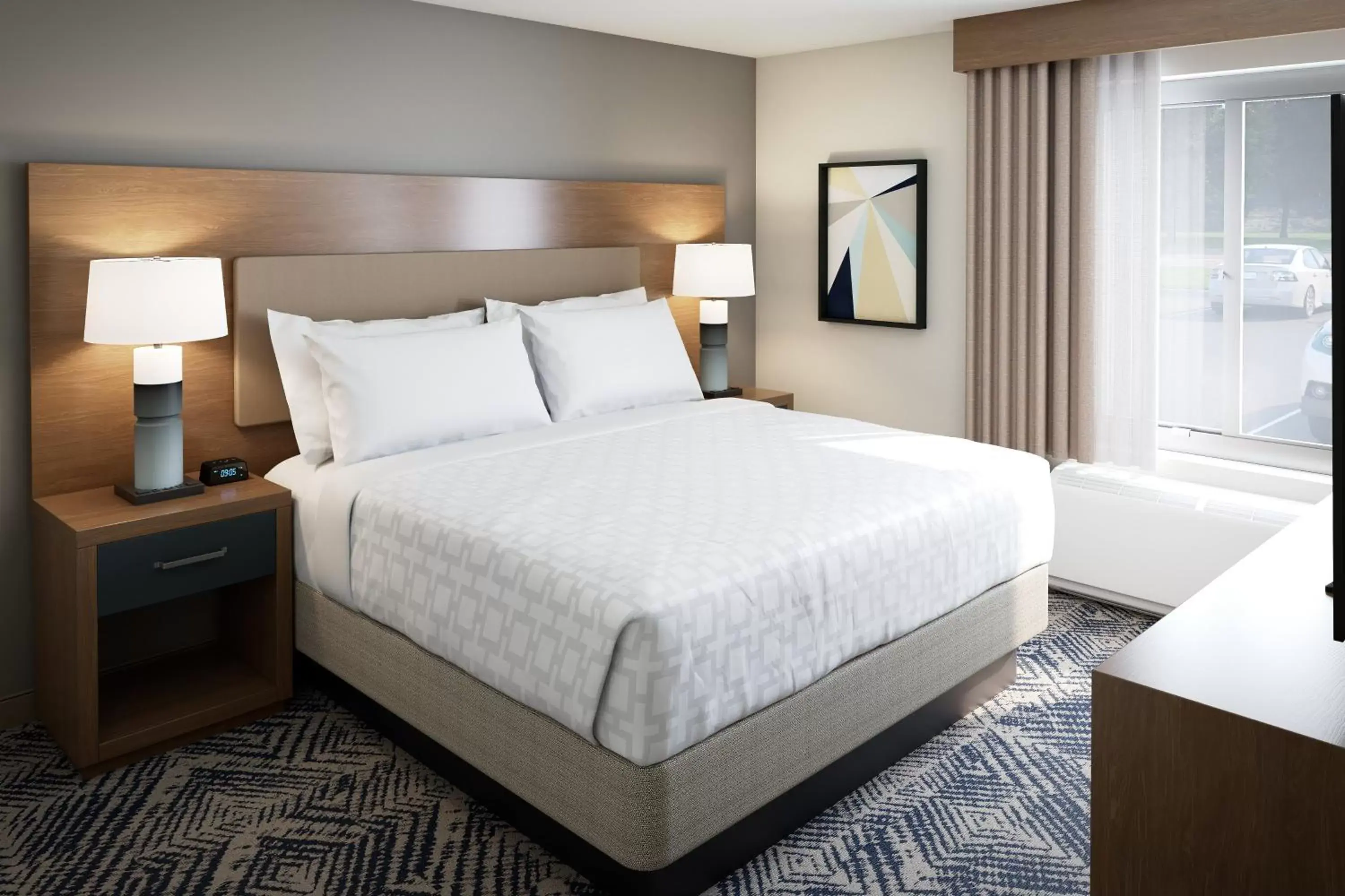 Photo of the whole room, Bed in Candlewood Suites DFW Airport North - Irving, an IHG Hotel