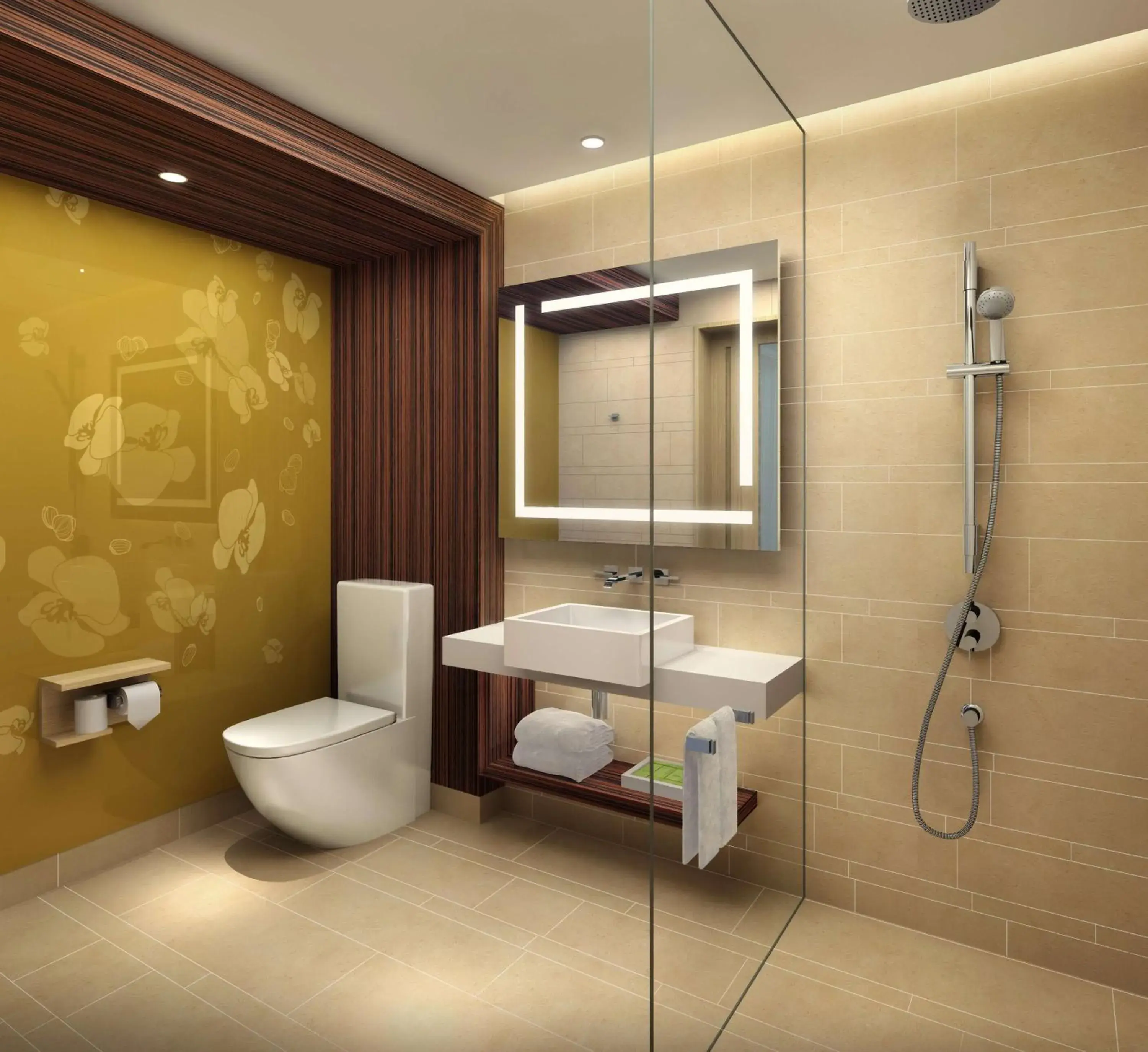 Bathroom in Hilton Garden Inn Guiyang, China