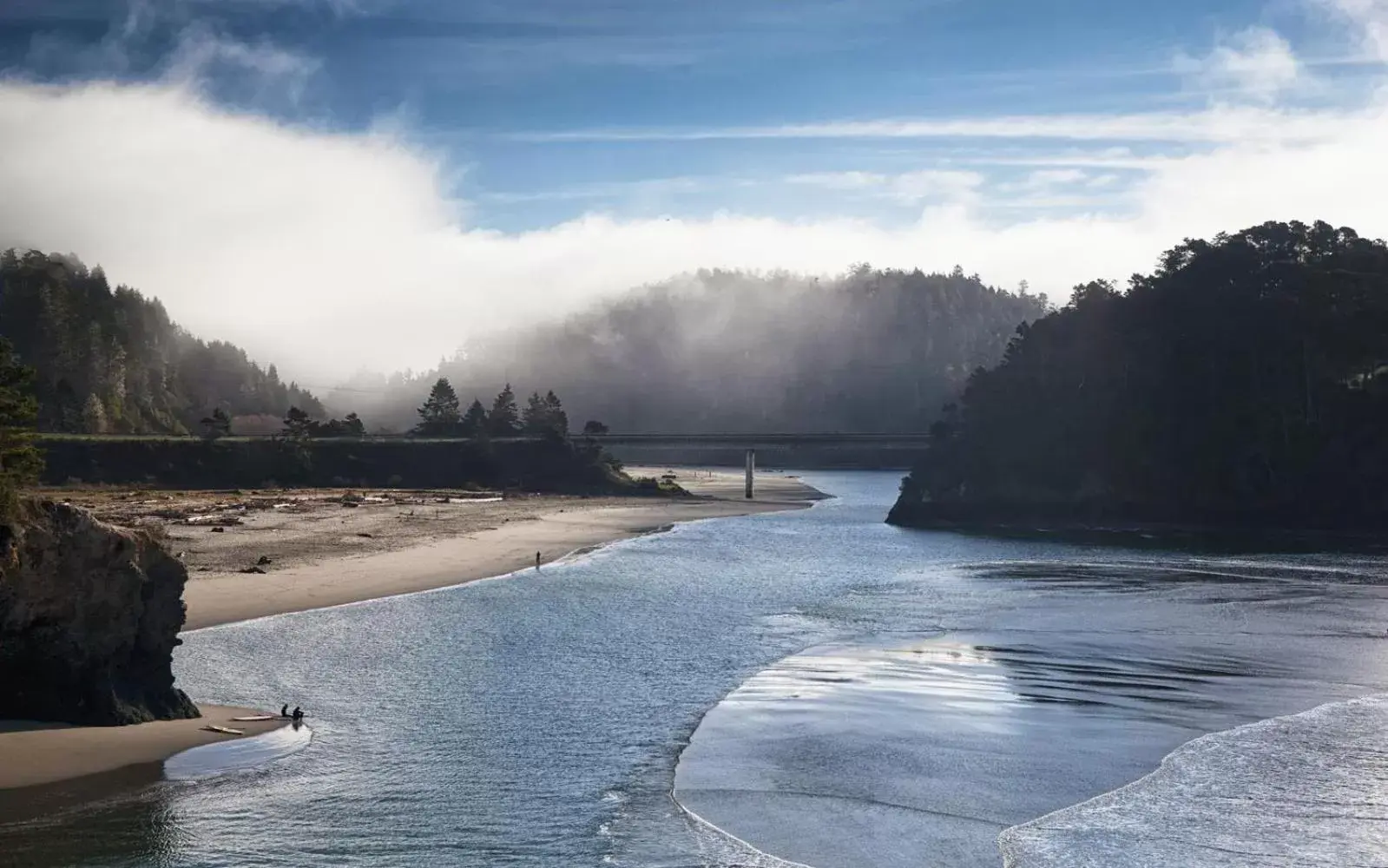 Beach in Headlands Inn Bed and Breakfast