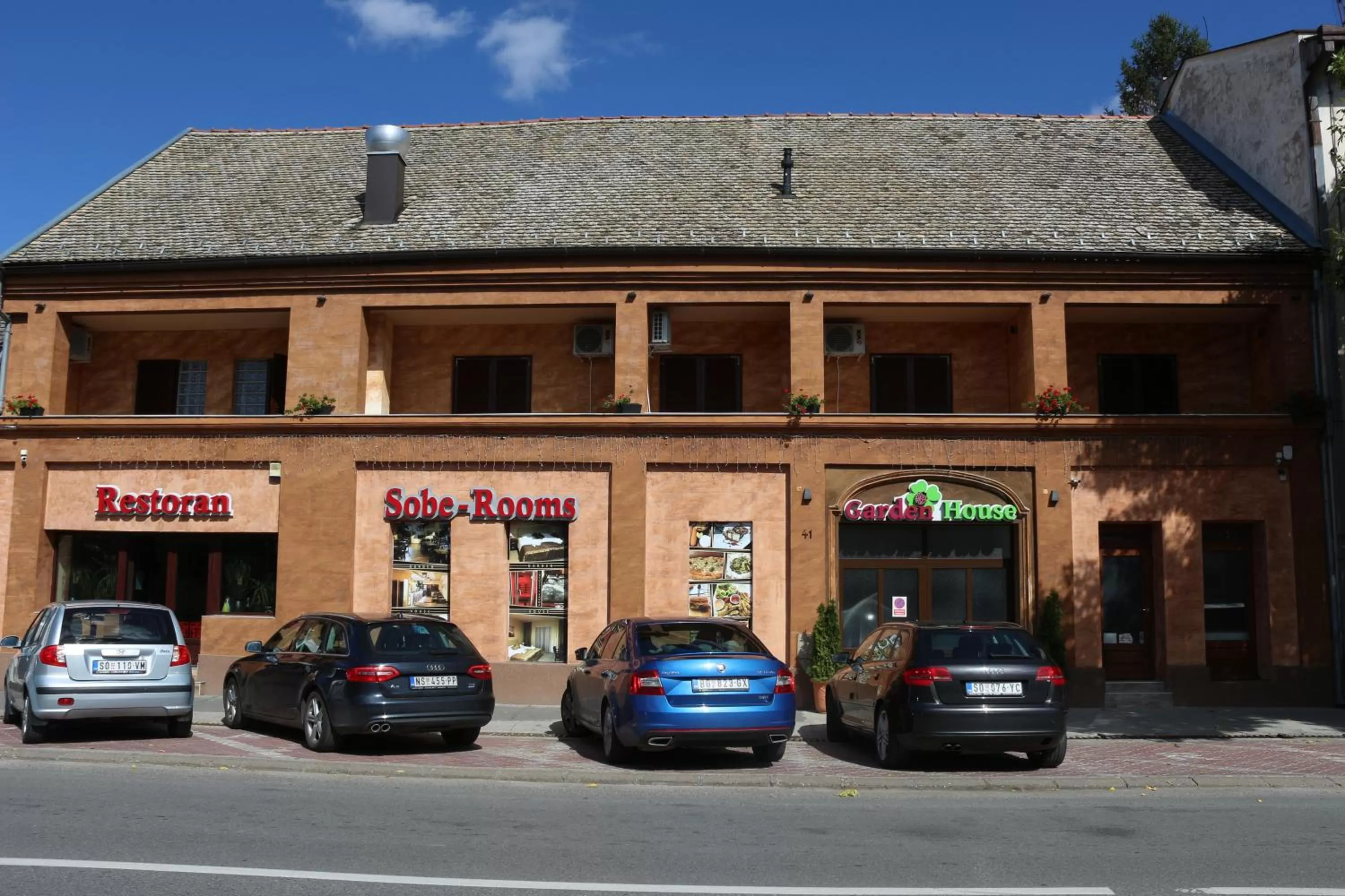 Property Building in Garden House