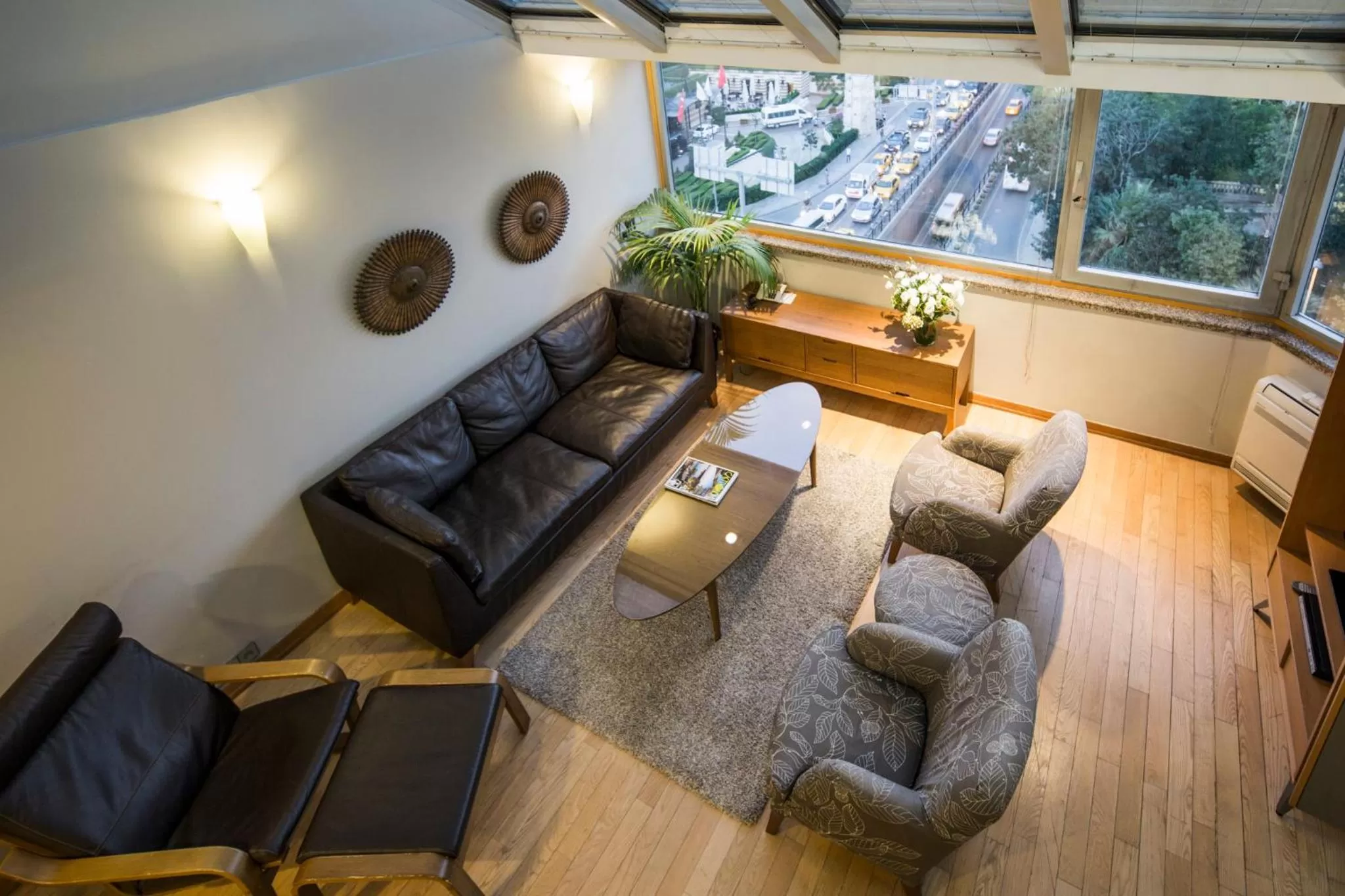 Bird's eye view in Taxim Suites Residences Istanbul