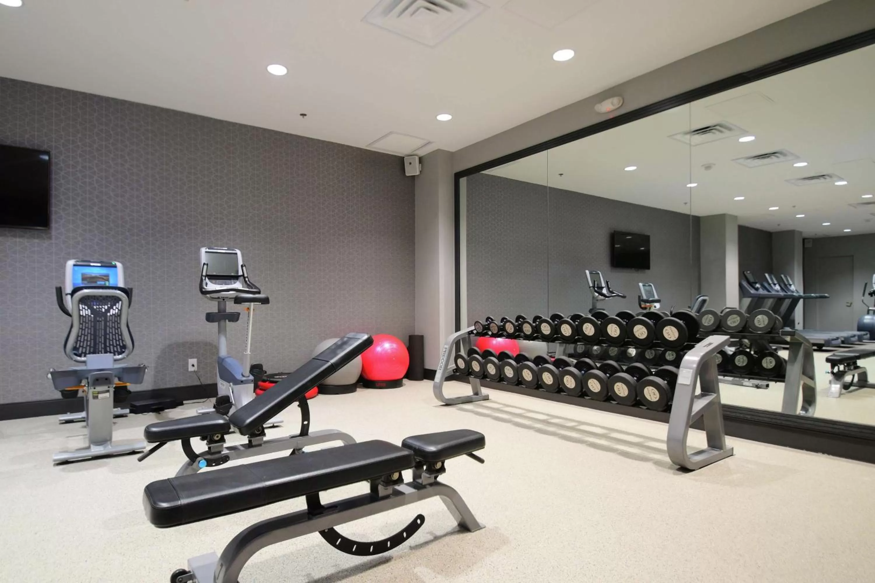 Fitness centre/facilities in Hilton Dallas-Park Cities