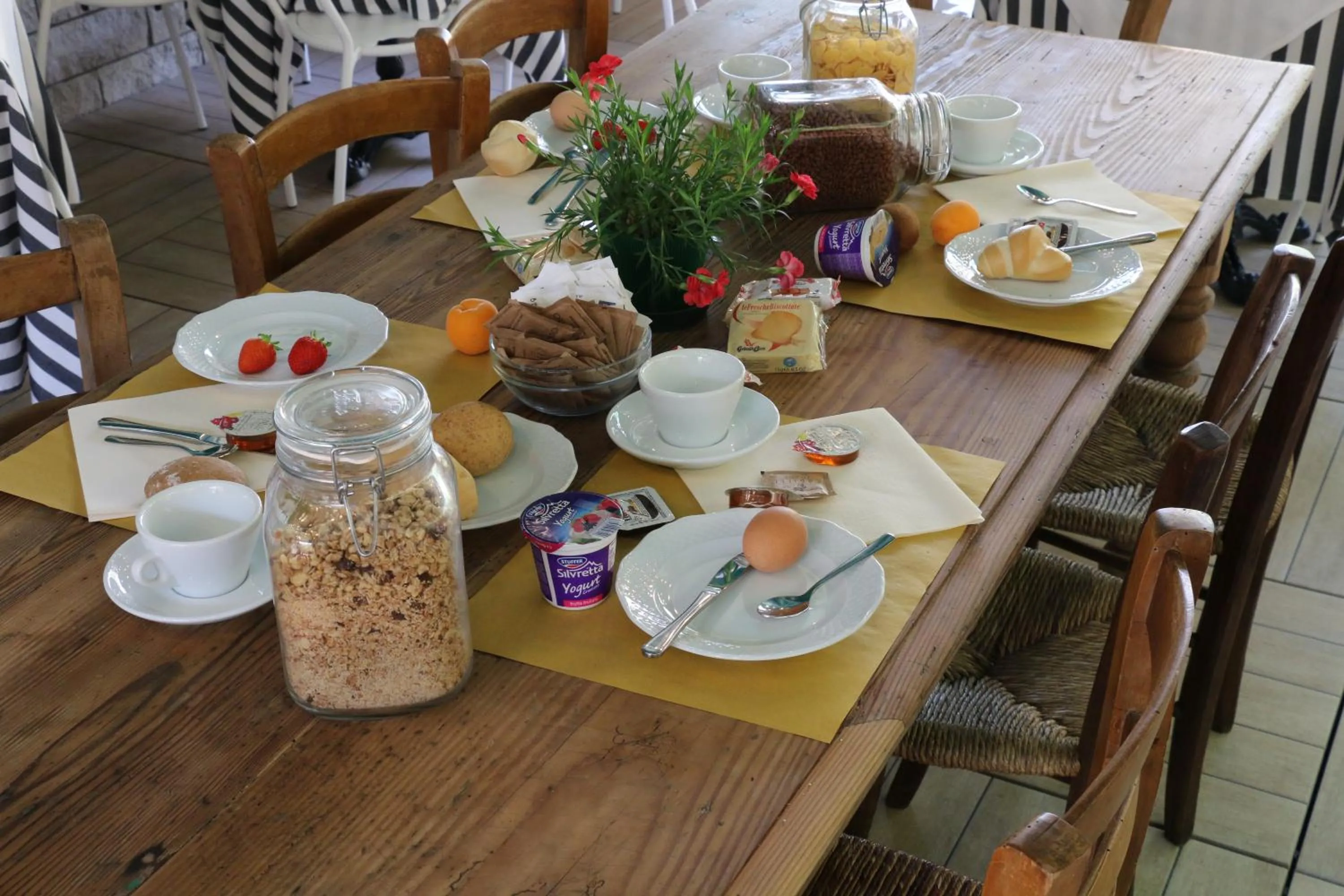 Food close-up in Hotel Bardolino