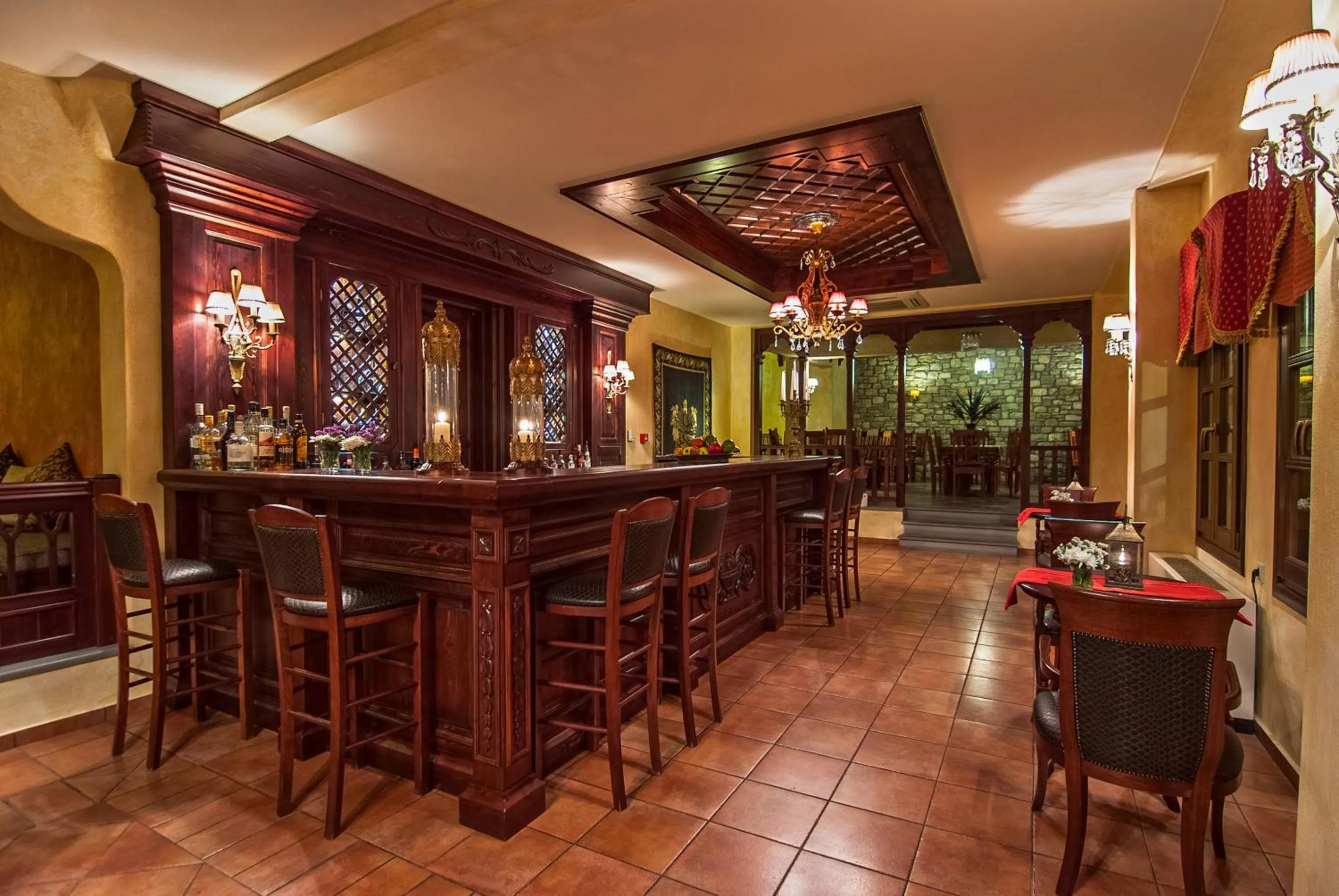 Lounge or bar in Hotel Doupiani House