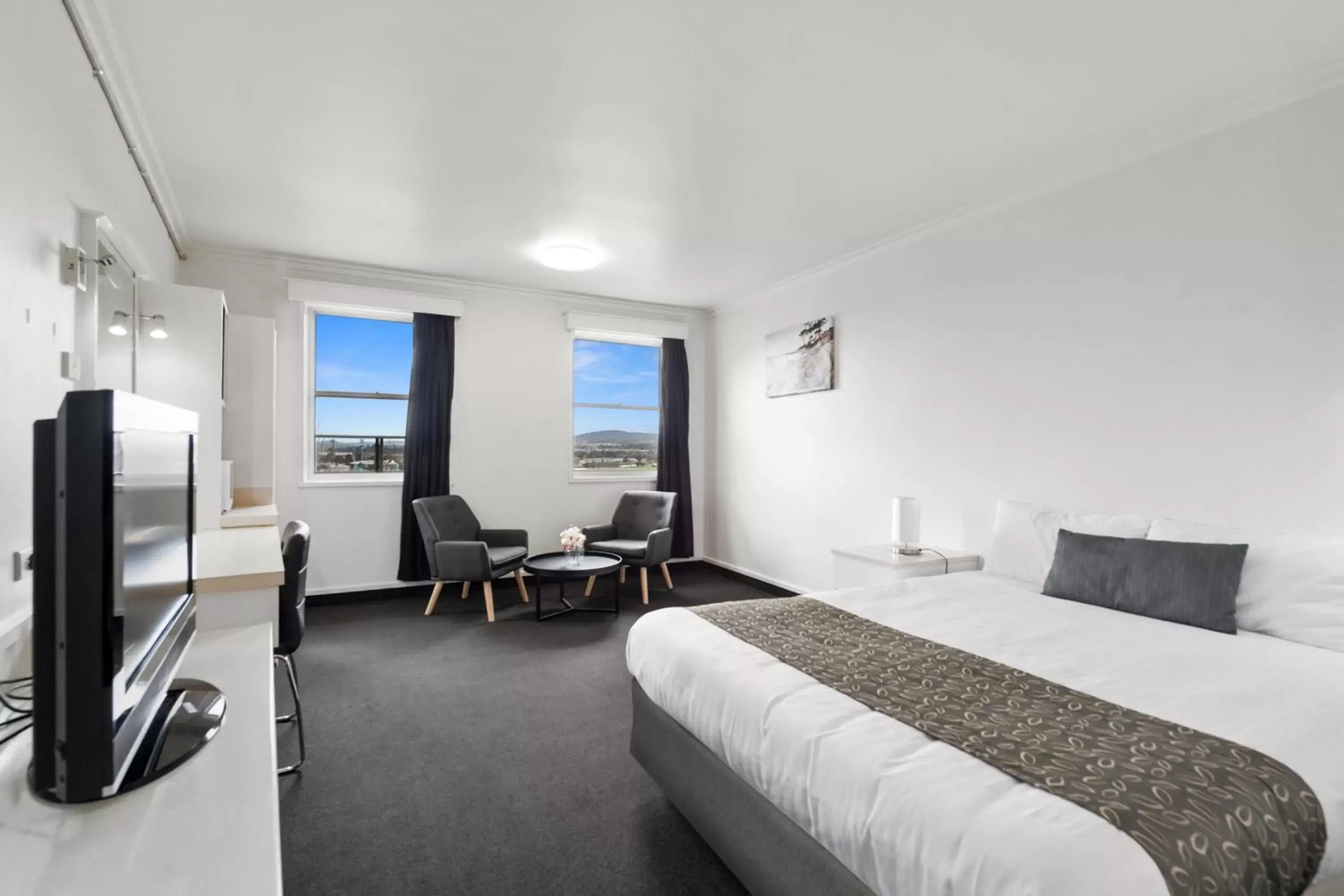 Bedroom in Coach House Launceston