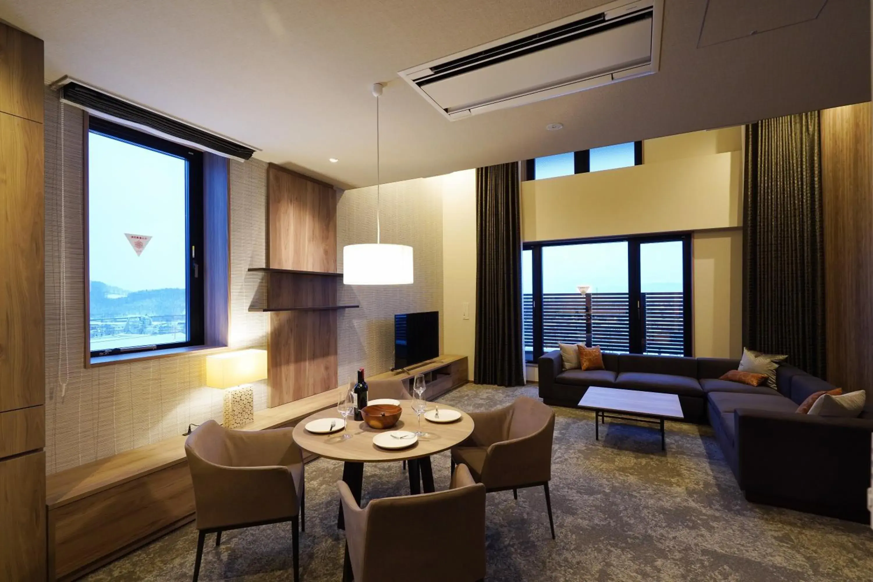 Photo of the whole room, Seating Area in Winery Hotel and Condominium HITOHANA