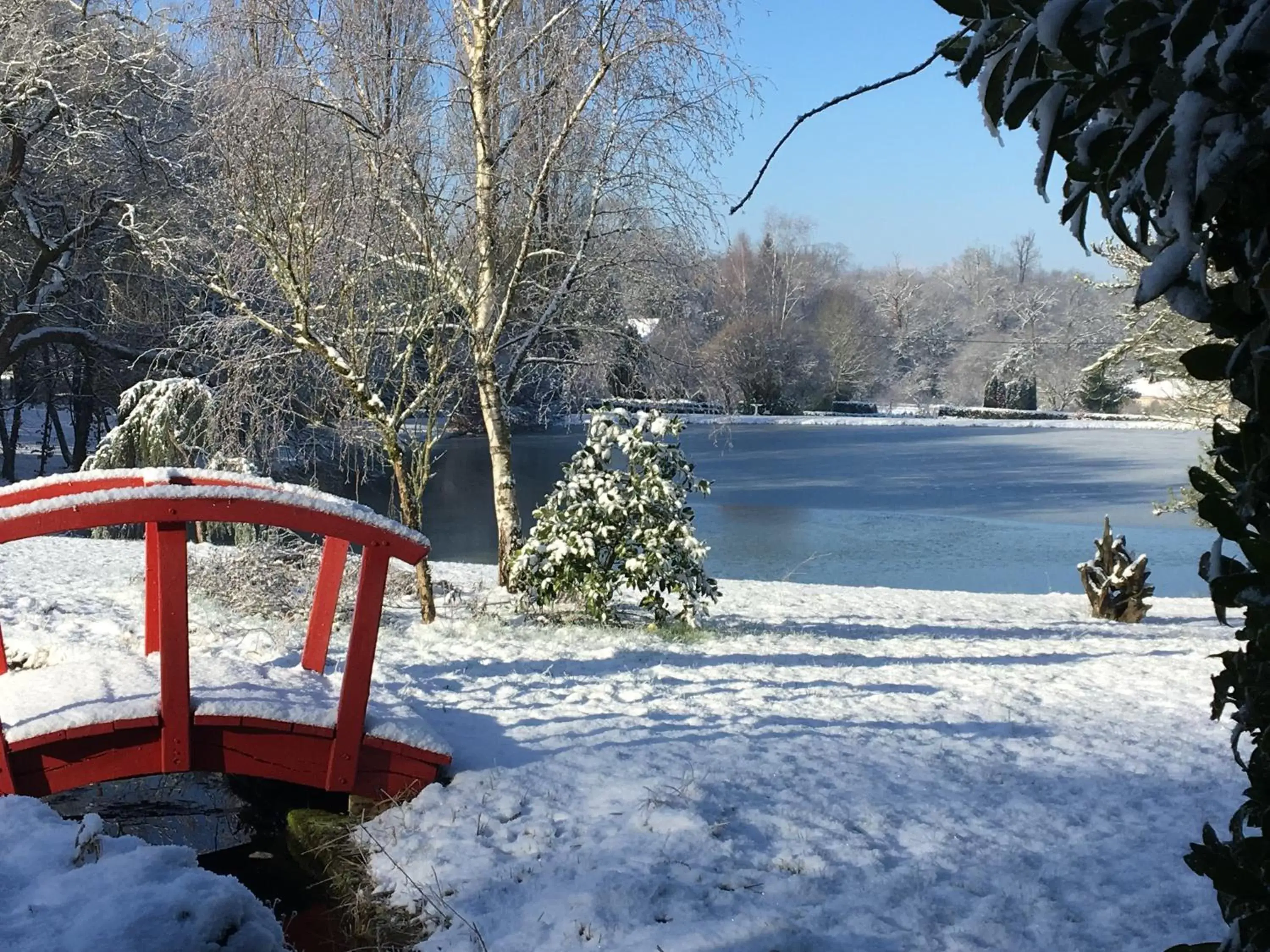 Winter in Les Chambres Lauryvan