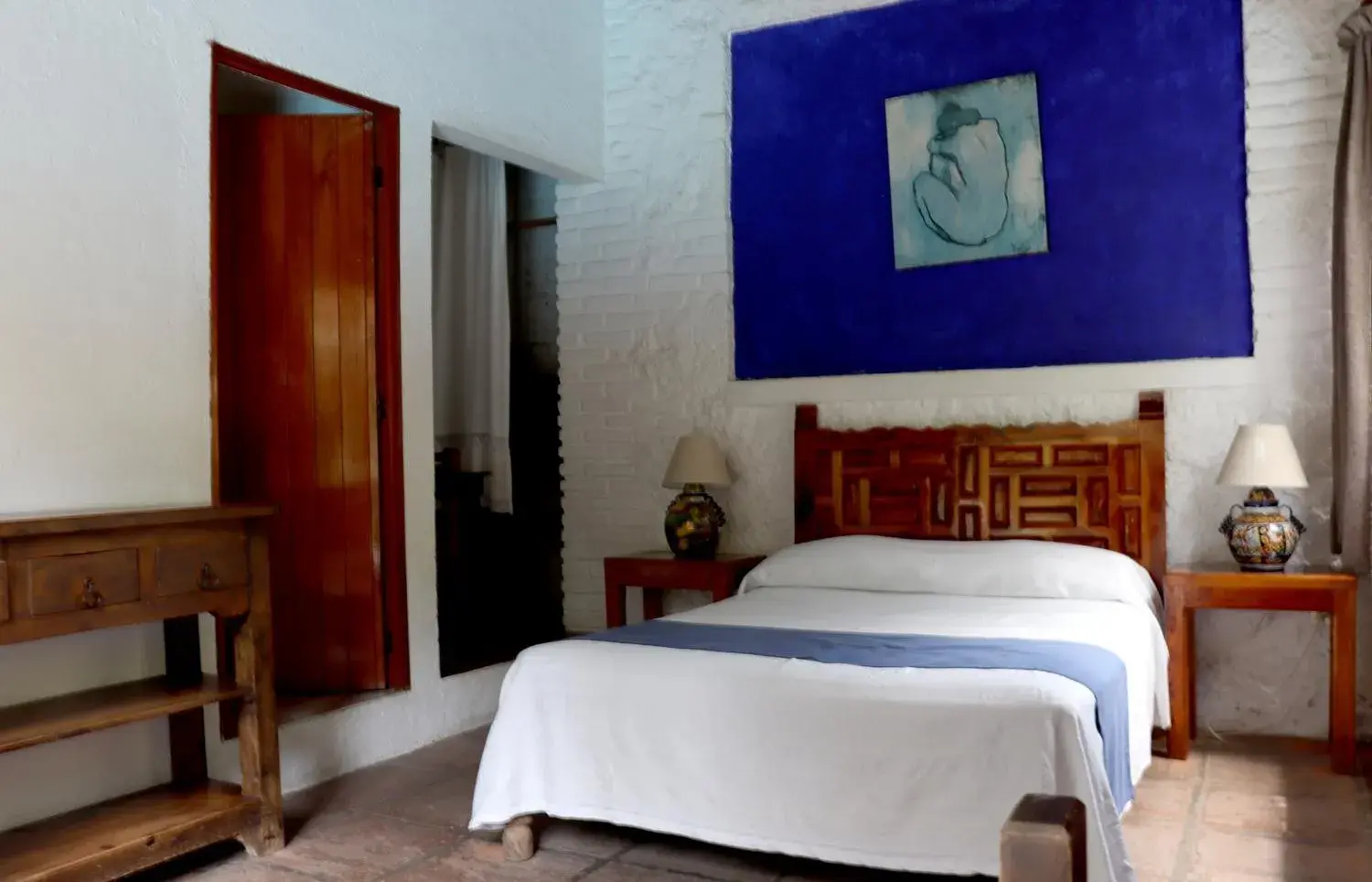 Photo of the whole room, Bed in Hotel La Posada del Valle