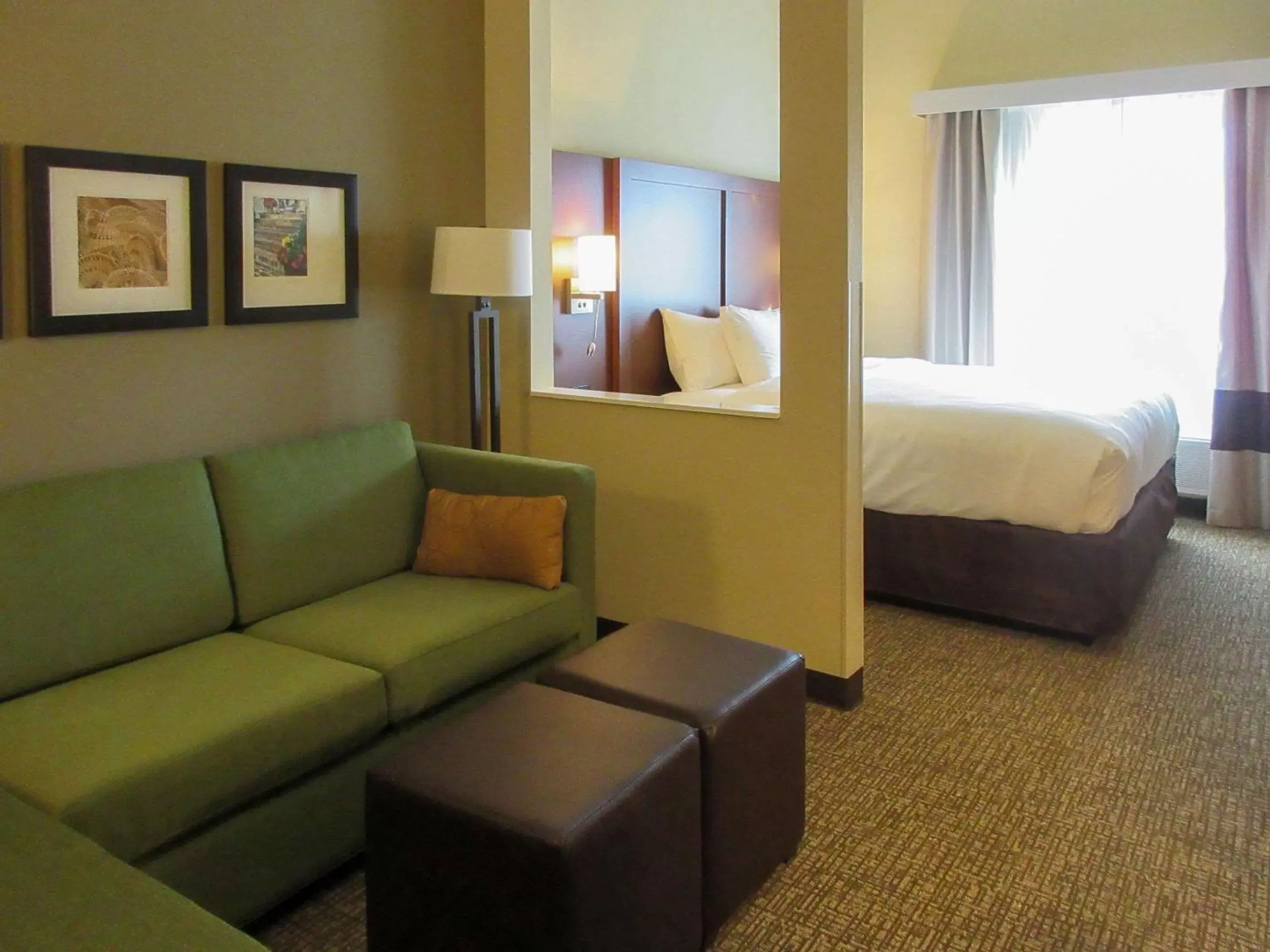 Seating Area in Comfort Suites