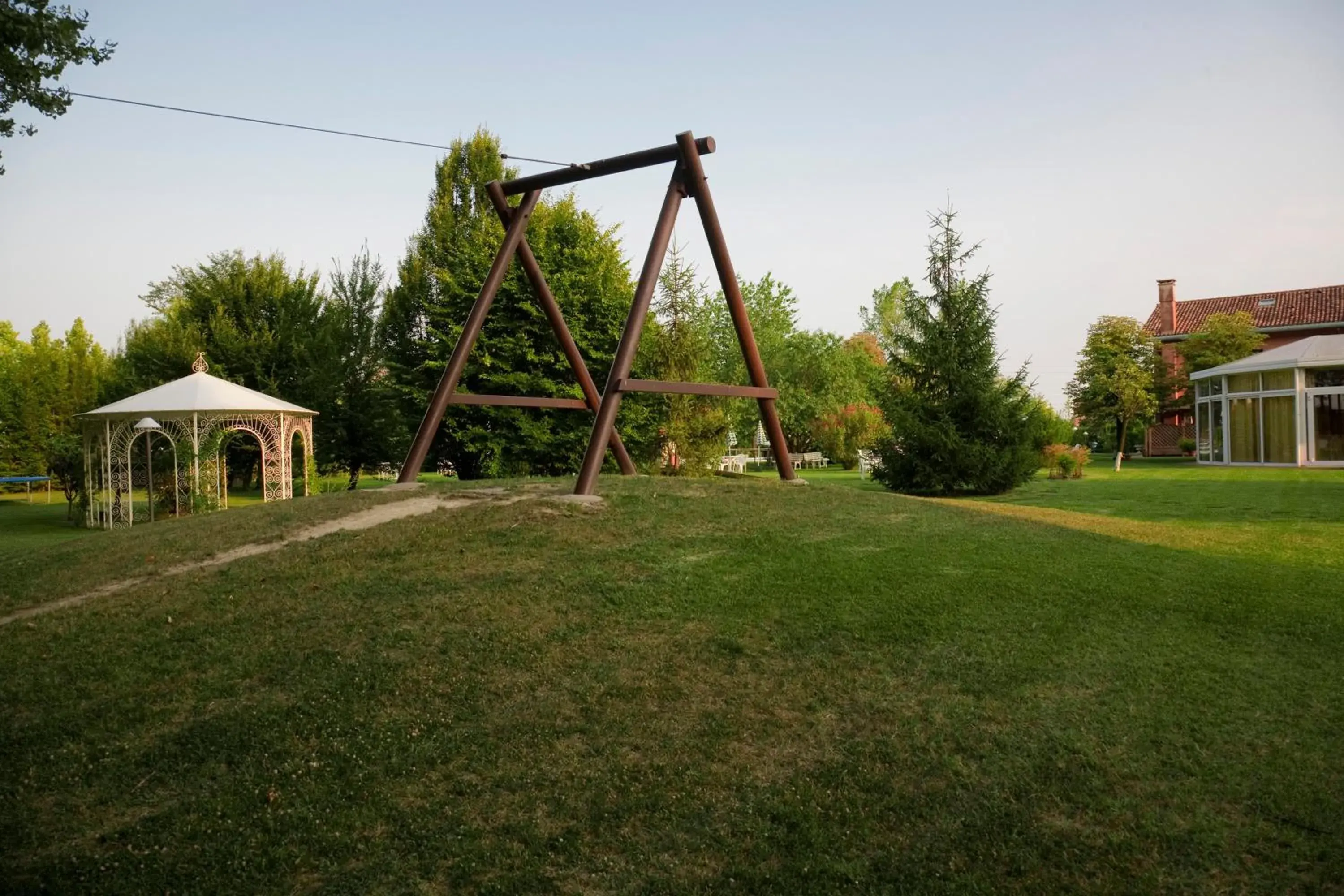 Garden in Relais Leon d'Oro