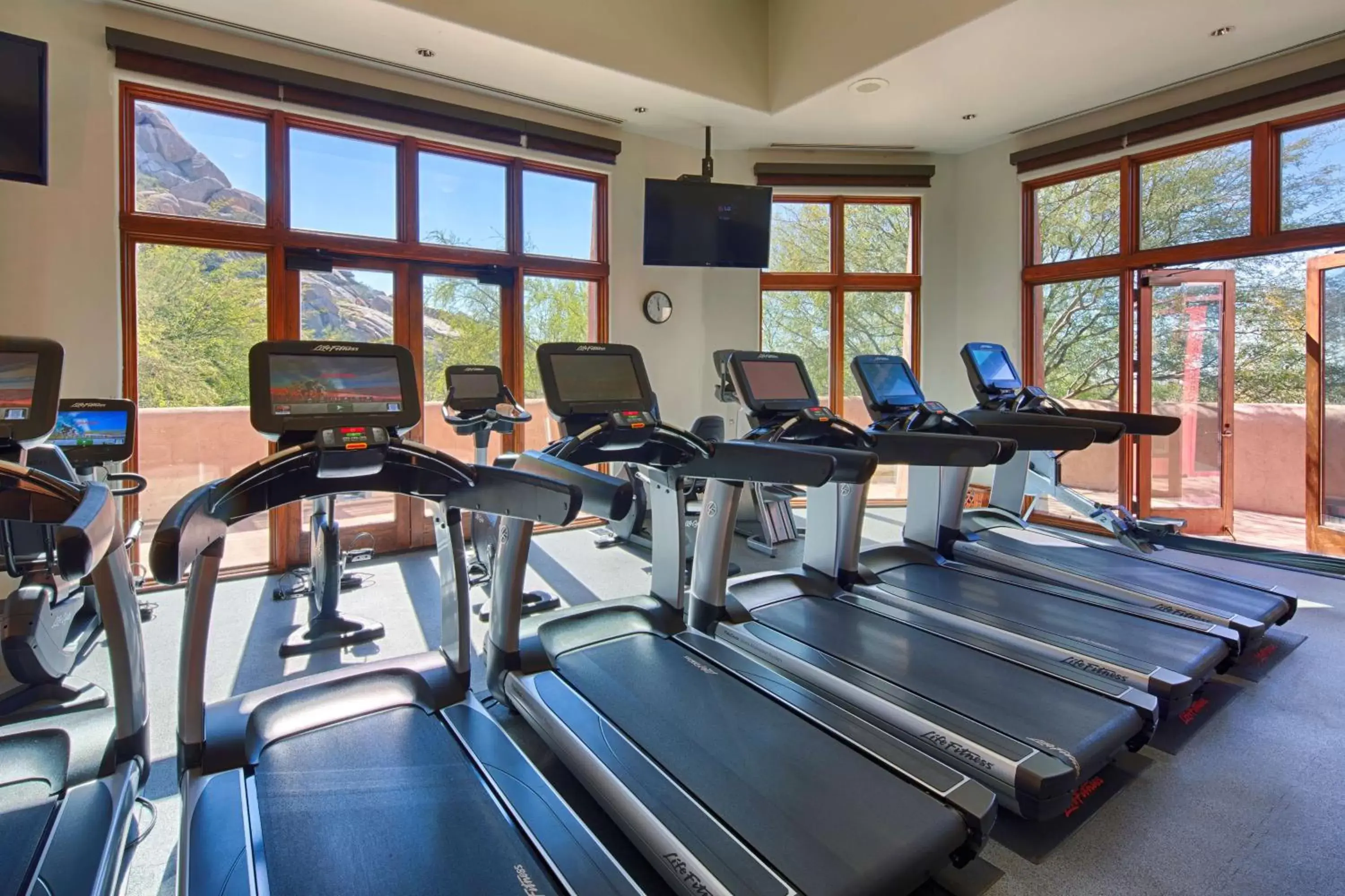 Fitness centre/facilities in Boulders Resort & Spa Scottsdale, Curio Collection by Hilton Fitness centre/facilities in Boulders Resort & Spa Scottsdale, Curio Collection by Hilton