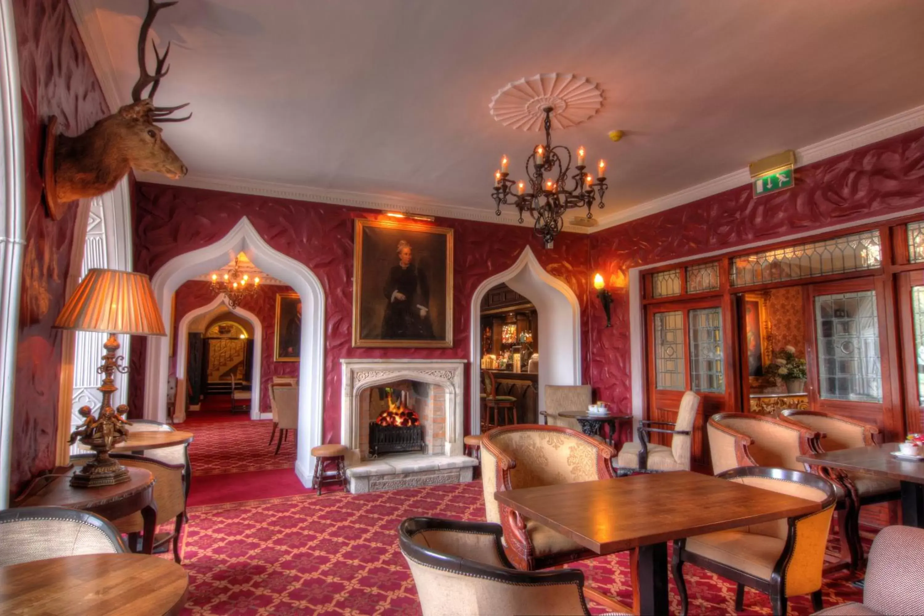 Lounge or bar in Cabra Castle Hotel Lounge or bar in Cabra Castle Hotel
