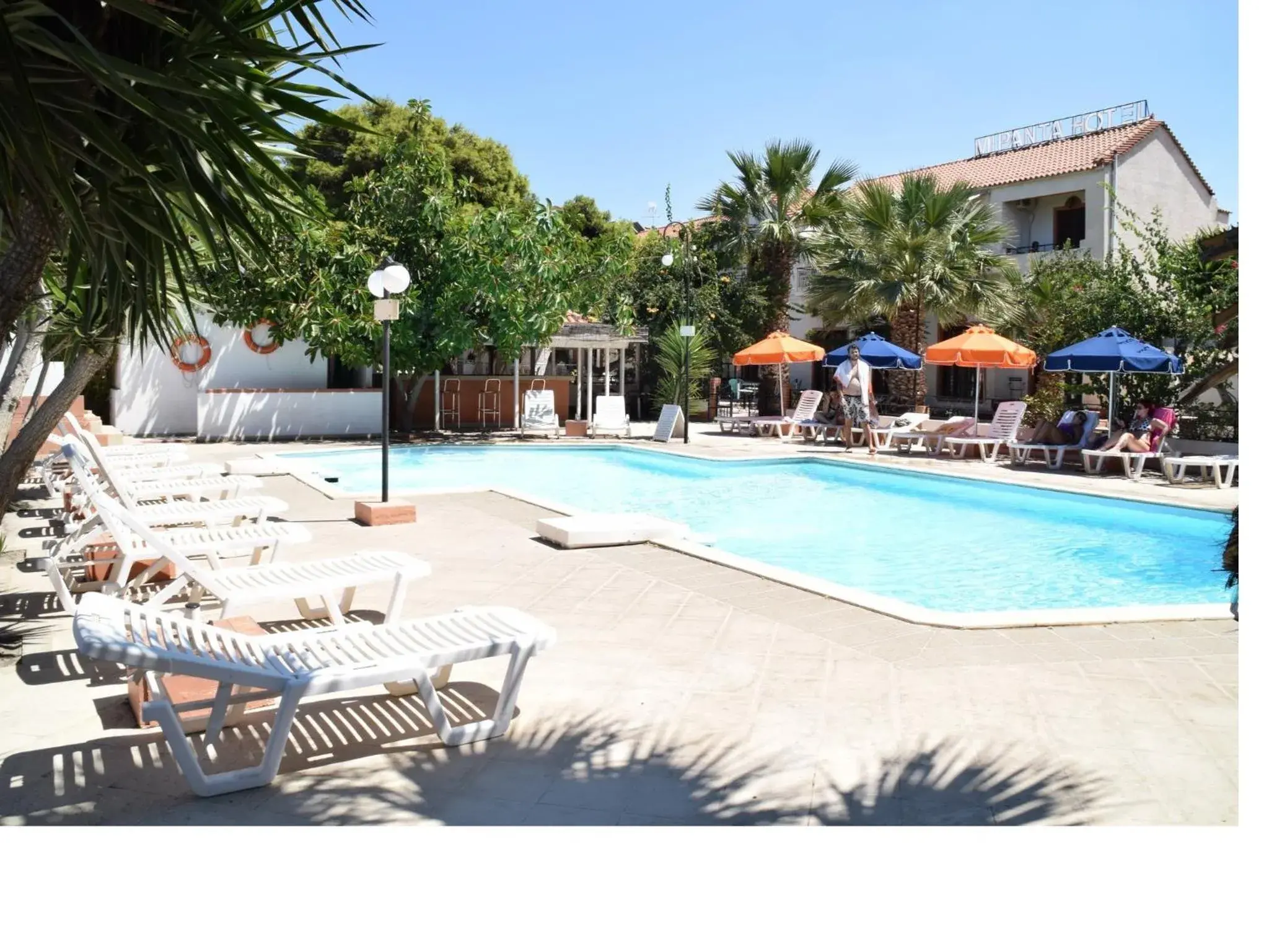 Swimming Pool in Miranta Hotel - Apartments & Studios