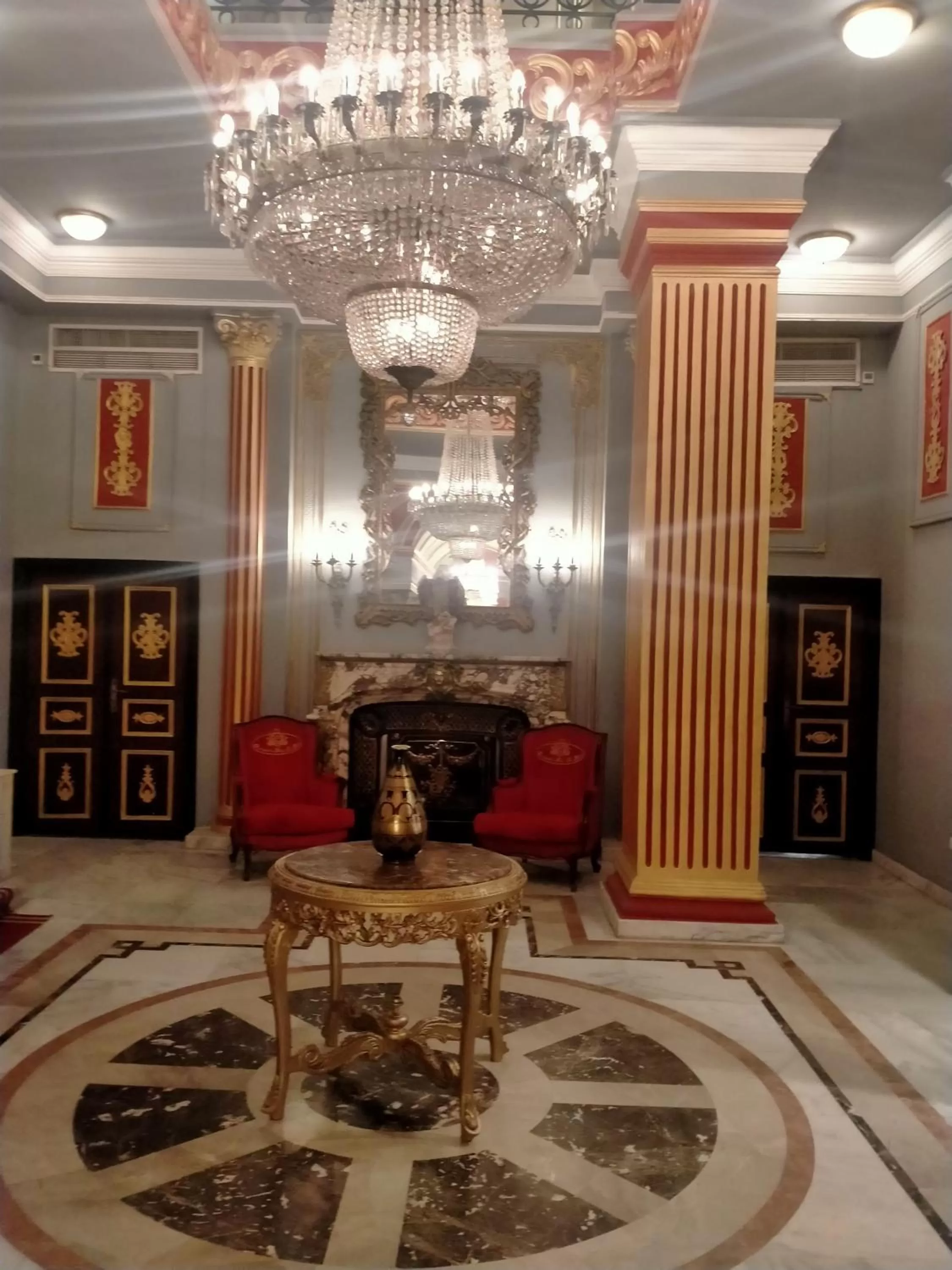 Lobby or reception in Cosmopolitan hotel