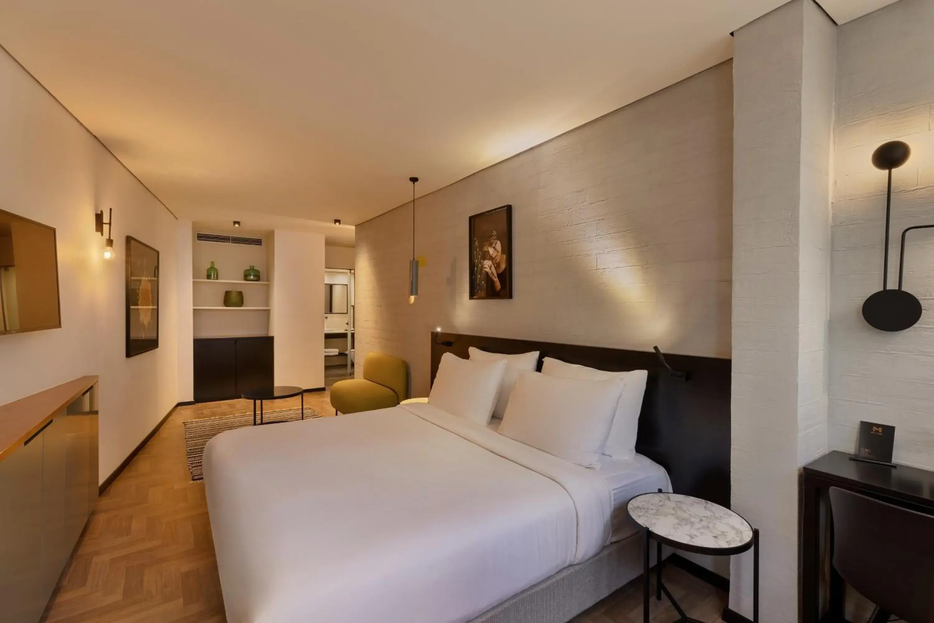 Photo of the whole room, Bed in The Muse Boutique Hotel Tel Aviv