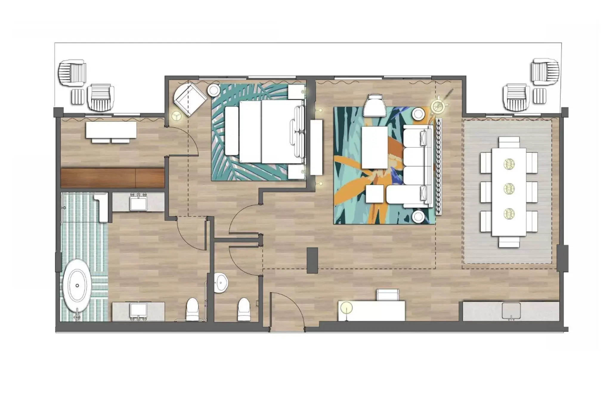 Floor Plan in Margaritaville Lake Resort, Lake Conroe