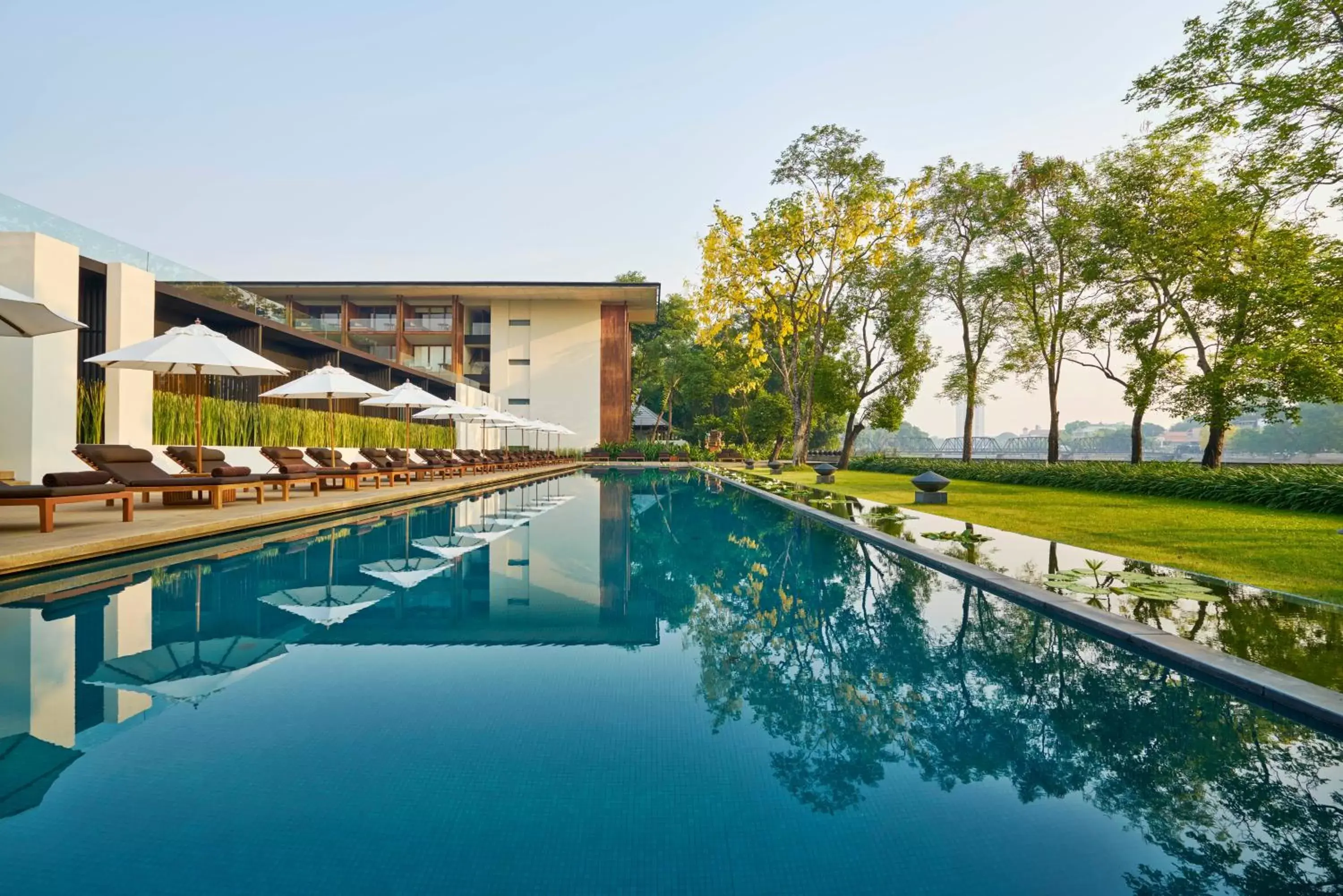 Swimming pool in Anantara Chiang Mai Resort
