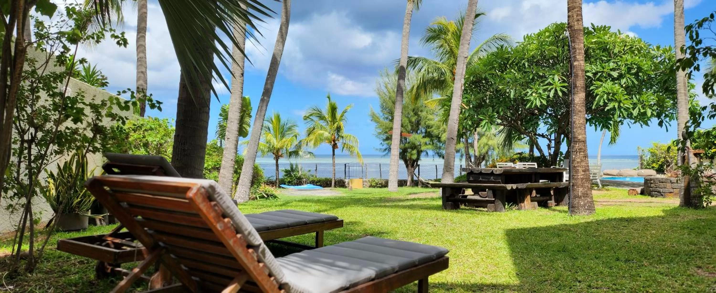 Garden view, Garden in La Maison de la plage