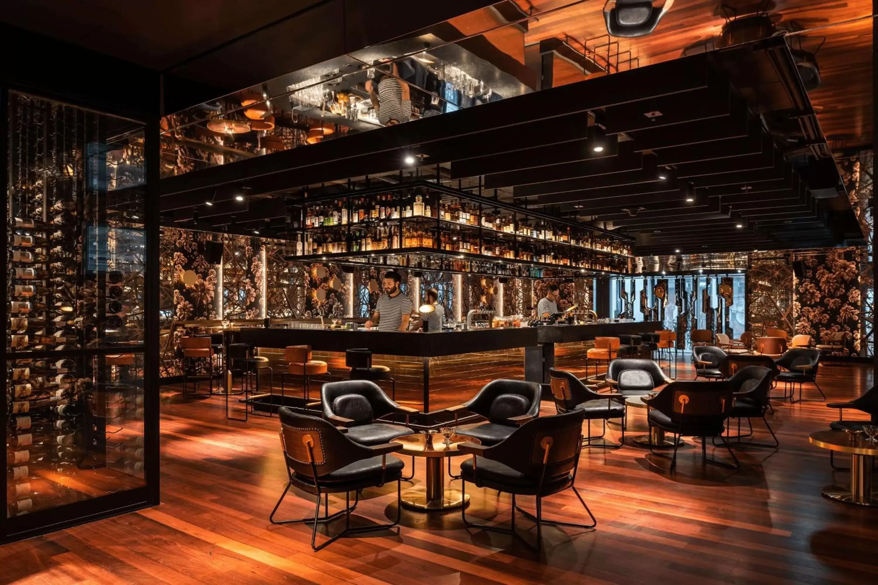 Lounge or bar in QT Perth Lounge or bar in QT Perth