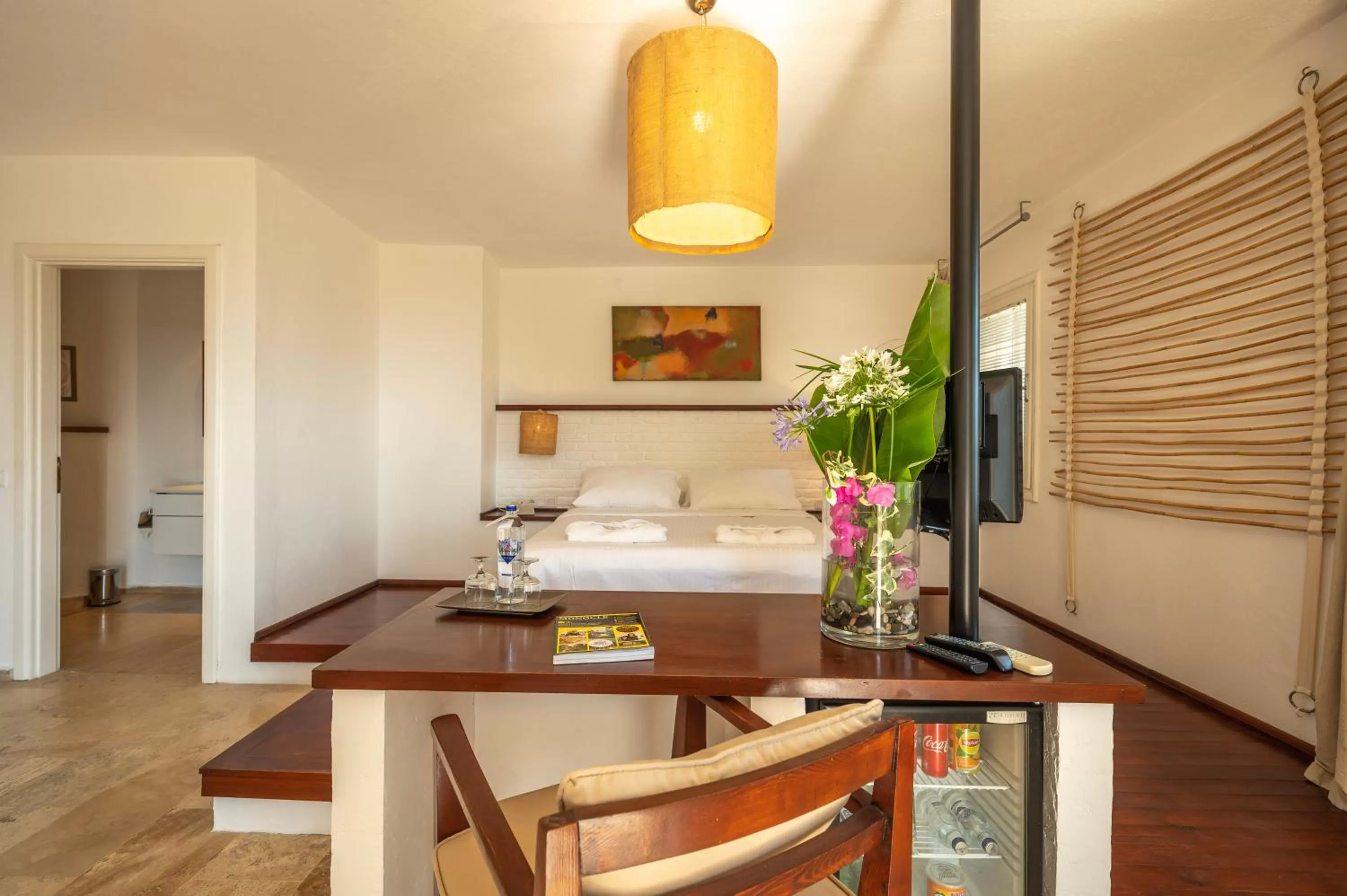 Bed, Dining Area in 4reasons hotel + bistro | 12+