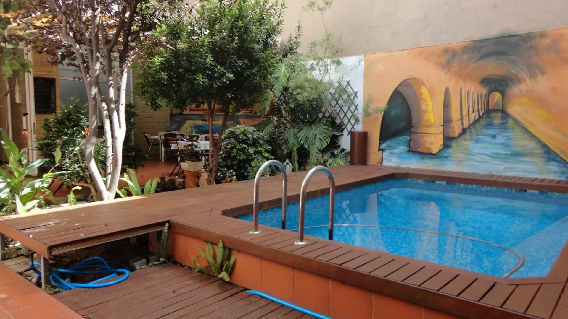 Garden in B&B "Domus Atilia"