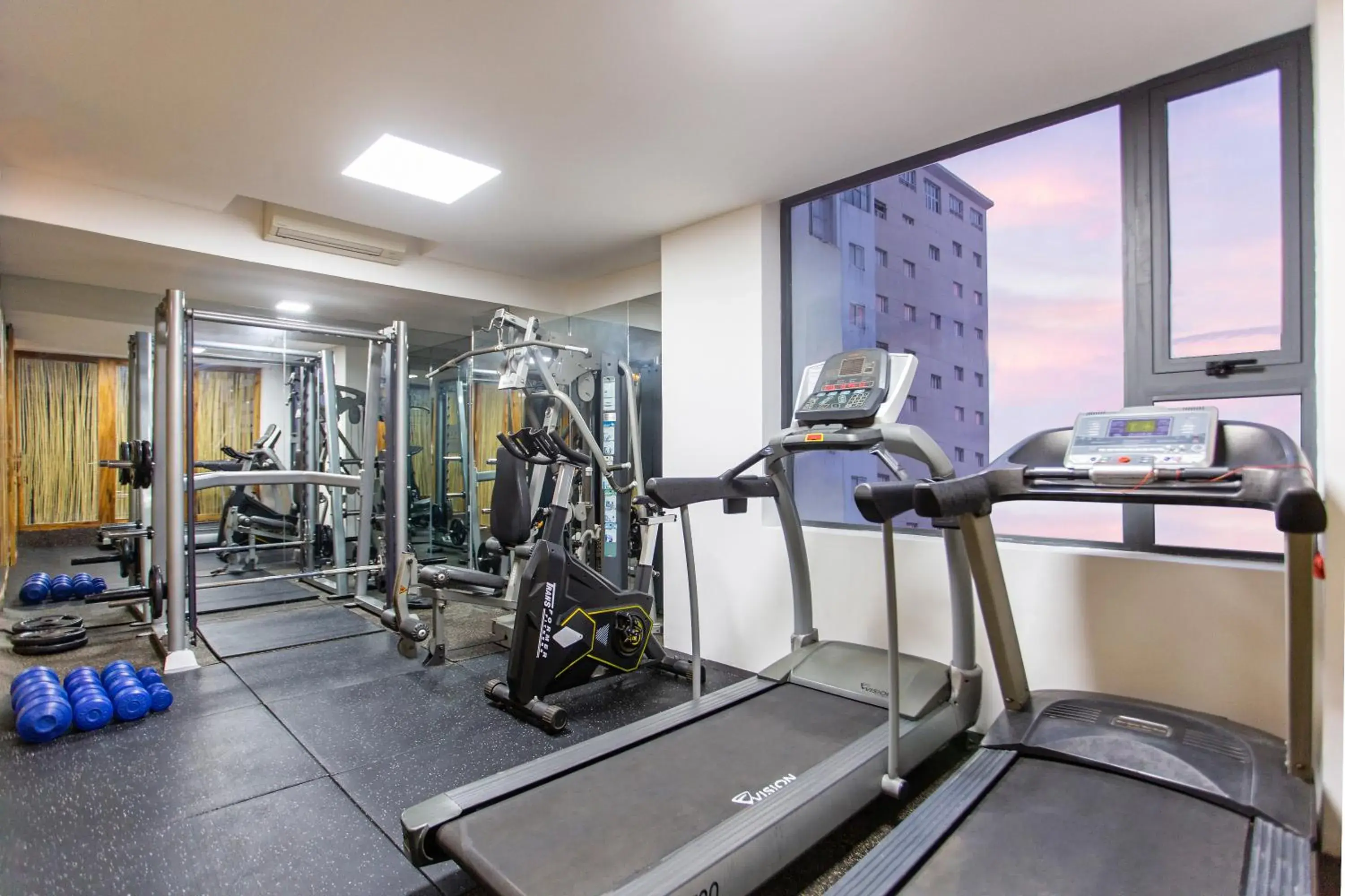 Property building, Fitness Center/Facilities in Sky Gem Hotel Sora