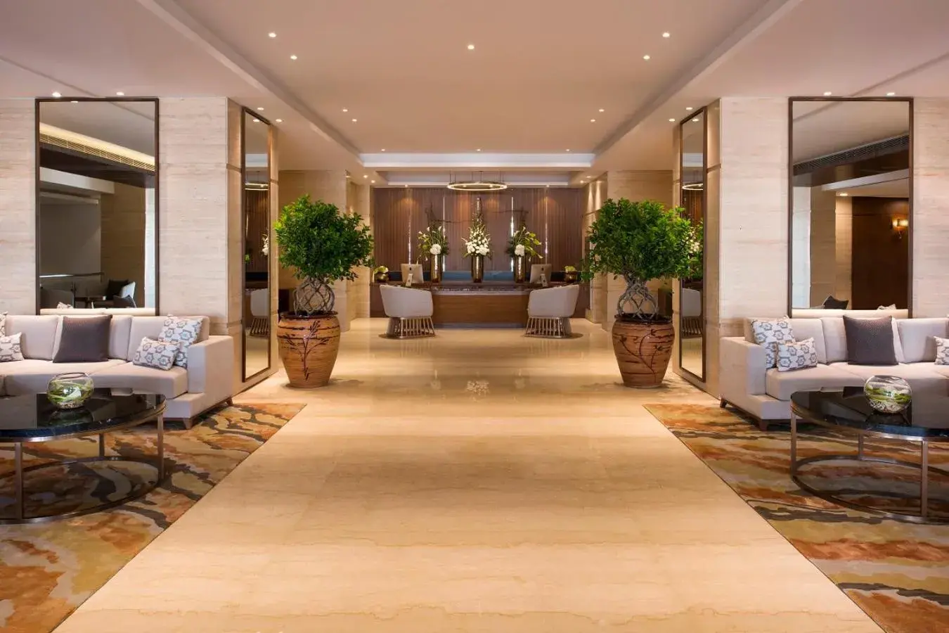 Lobby or reception in Fraser Suites Muscat Lobby or reception in Fraser Suites Muscat