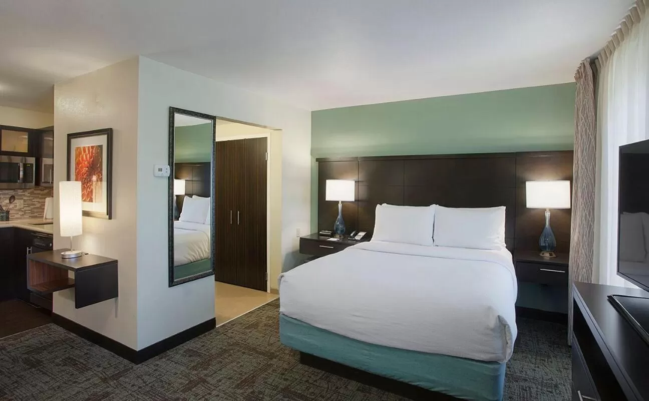 Bed in Staybridge Suites Fayetteville by IHG