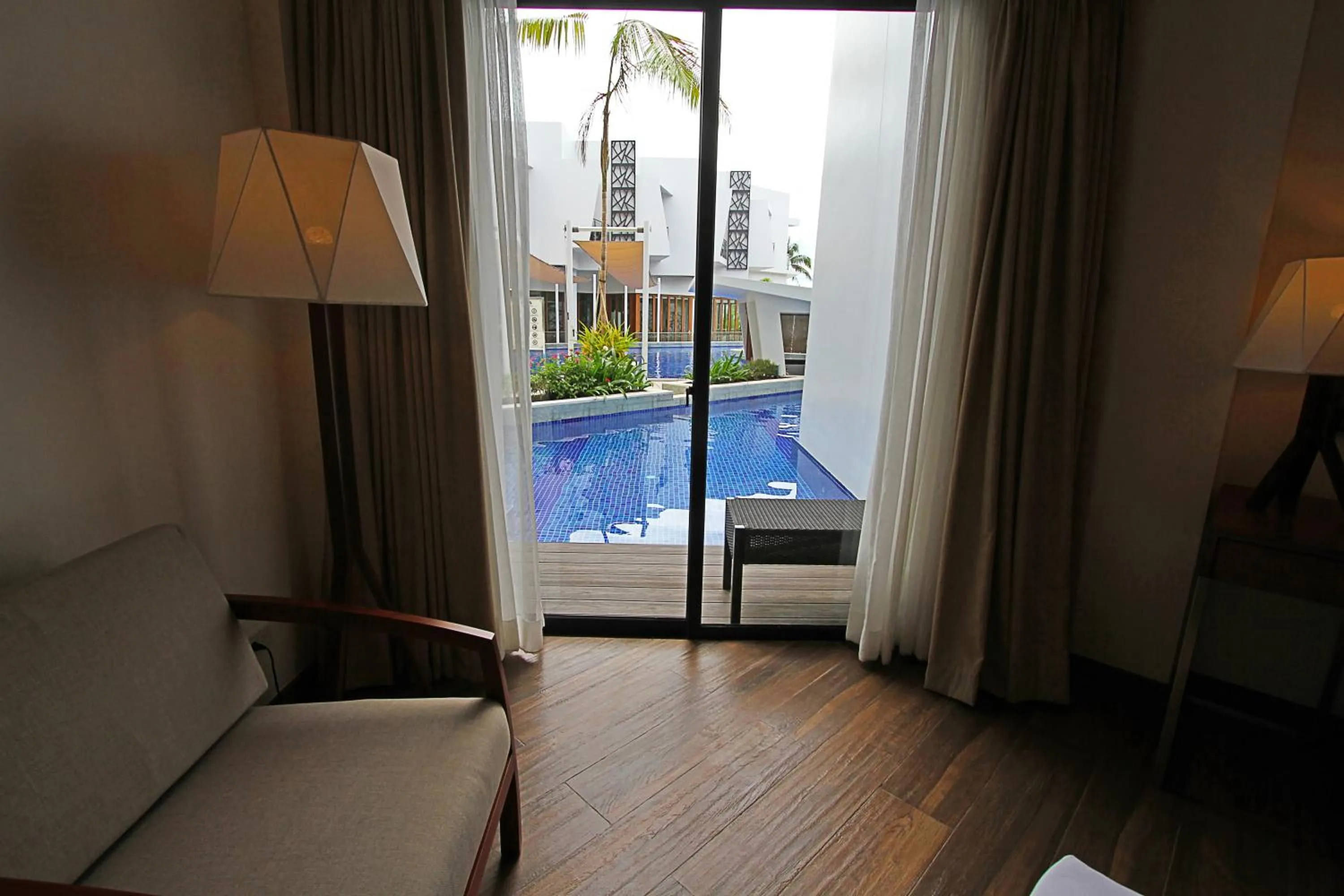 Pool view in Best Western Plus The Ivywall Resort-Panglao