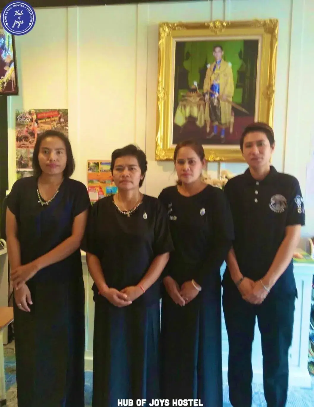 Staff in Hub Of Joys Hostel