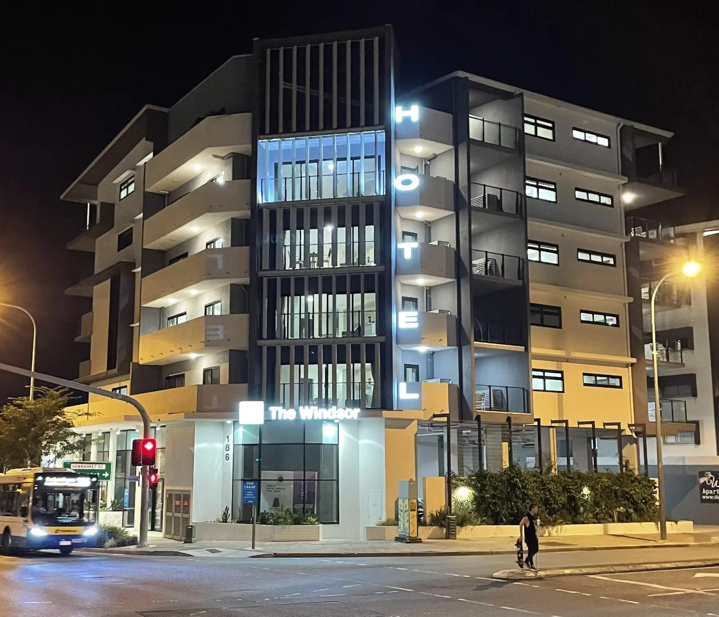 Property Building in The Windsor Apartments and Hotel Rooms, Brisbane