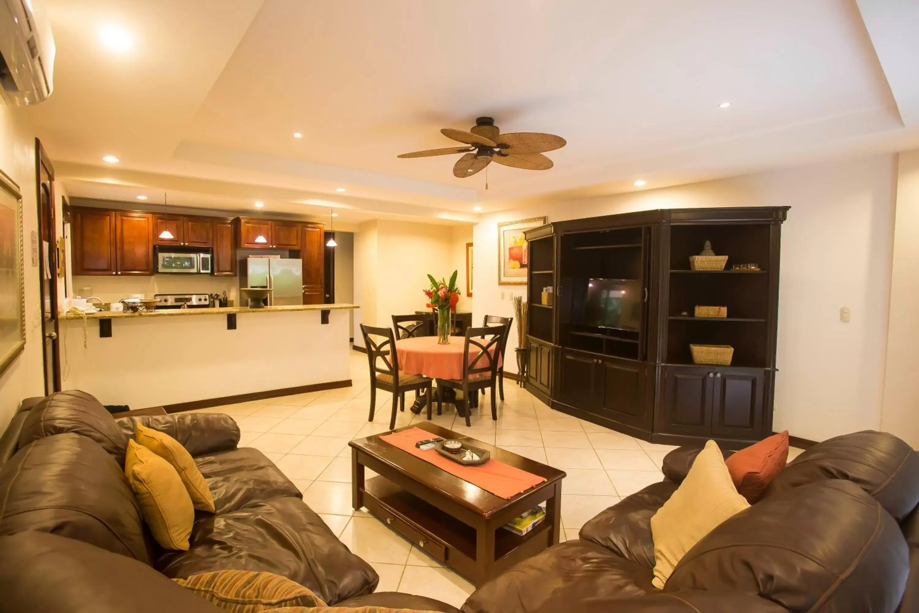 Living room, Seating Area in Monte Carlo Luxury Condominiums