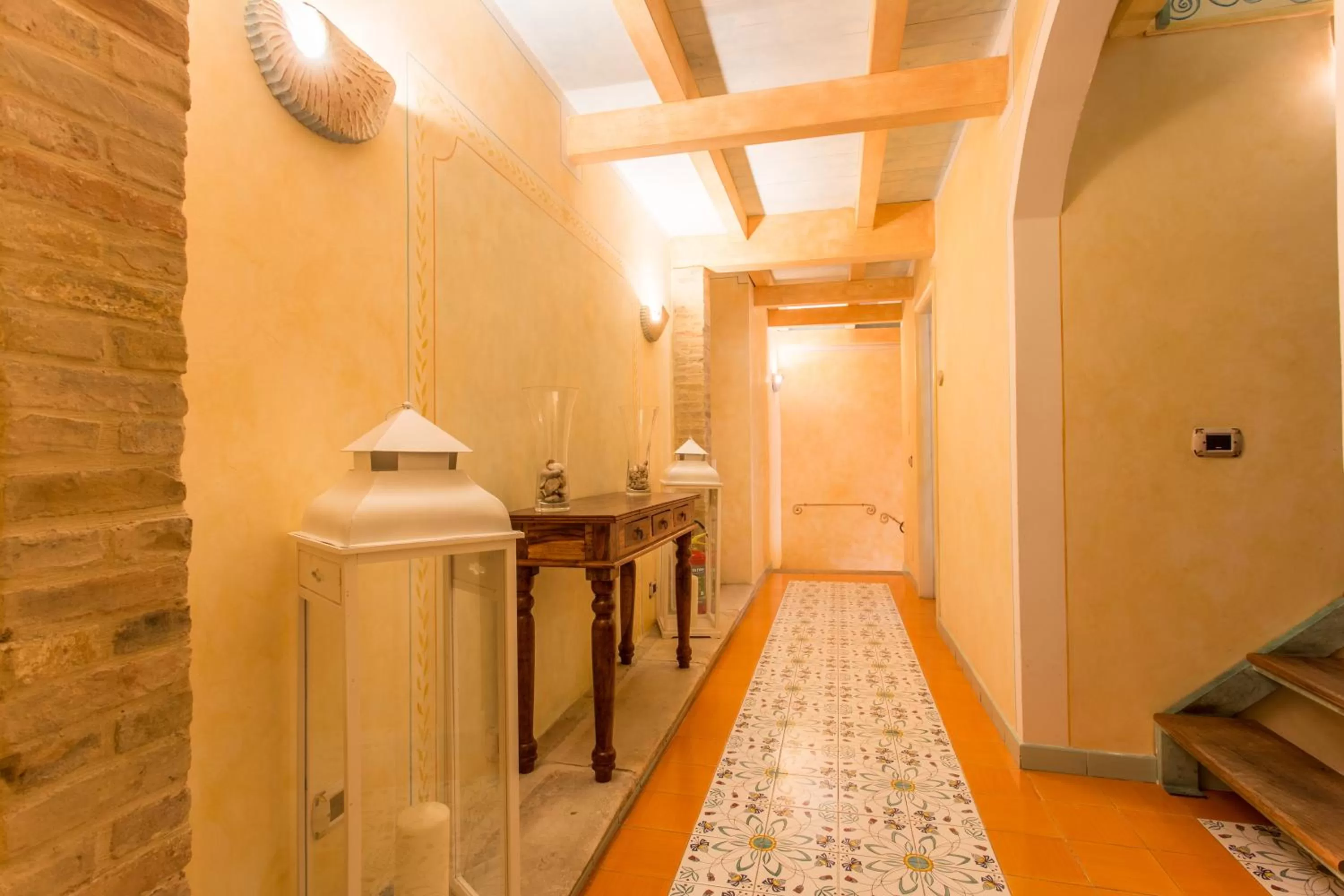 Decorative detail in Residenza Sveva