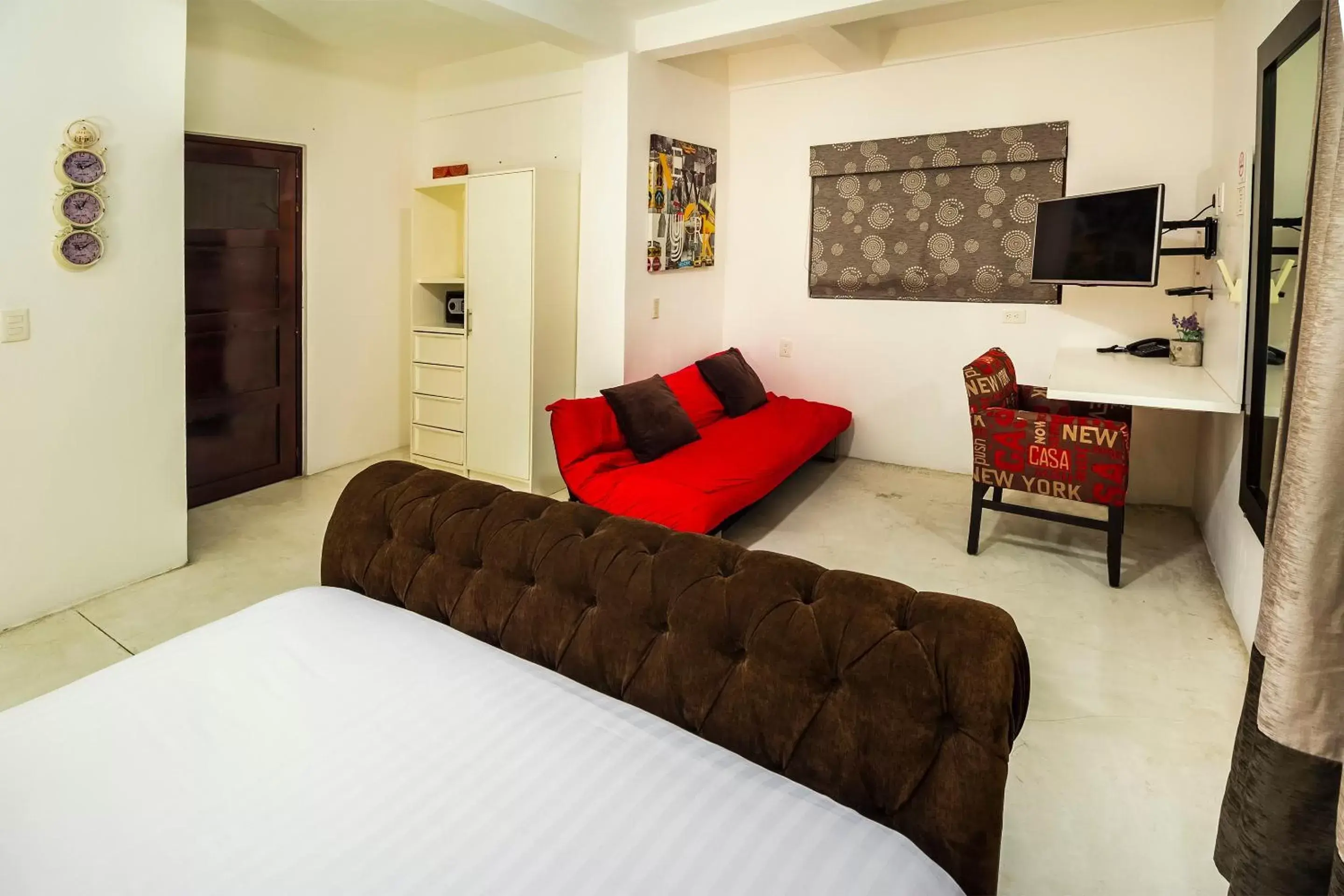 Bedroom, Seating Area in Capital O Hotel 522, Puerto Vallarta