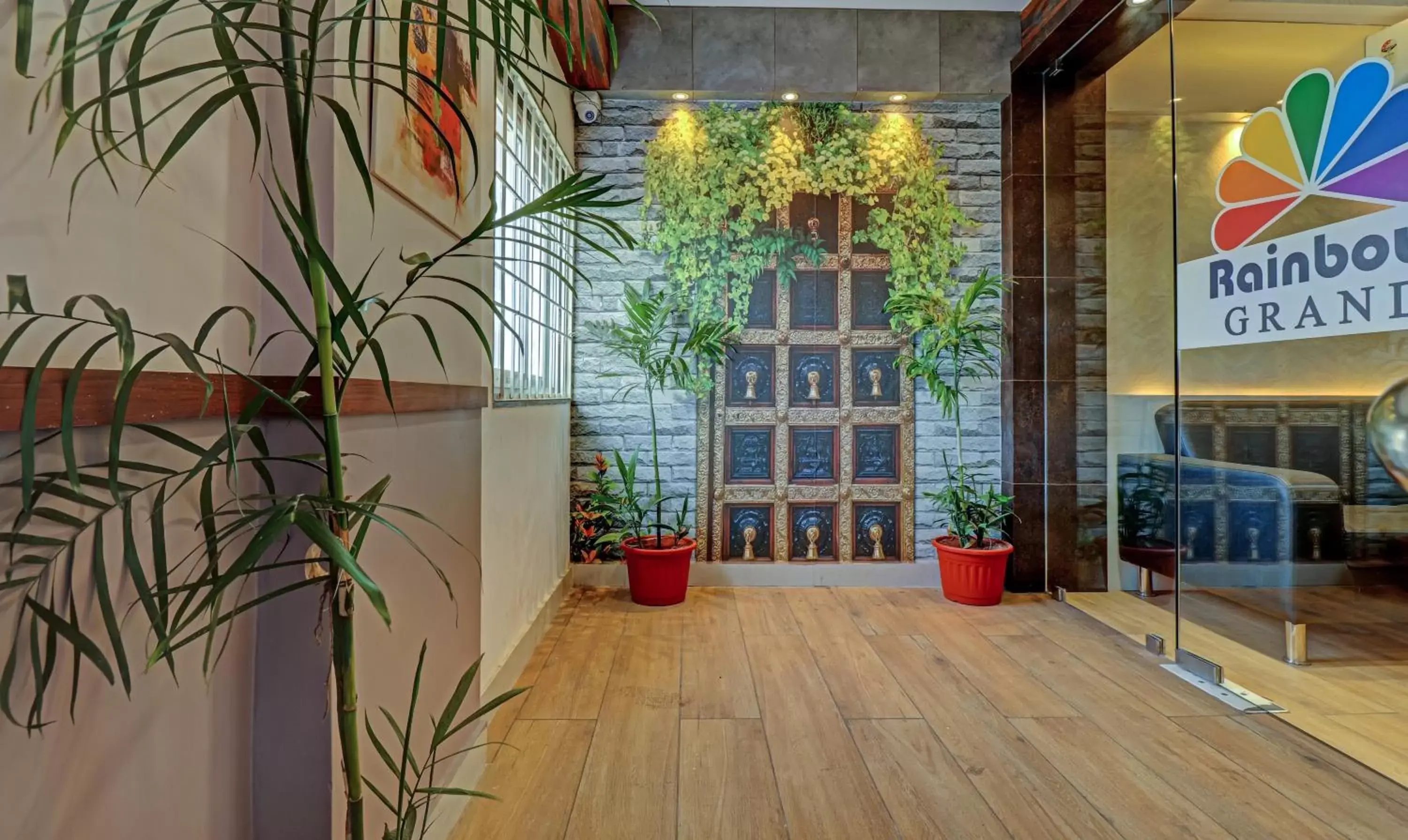 Lobby or reception in Treebo Rainbow Grand Lobby or reception in Treebo Rainbow Grand