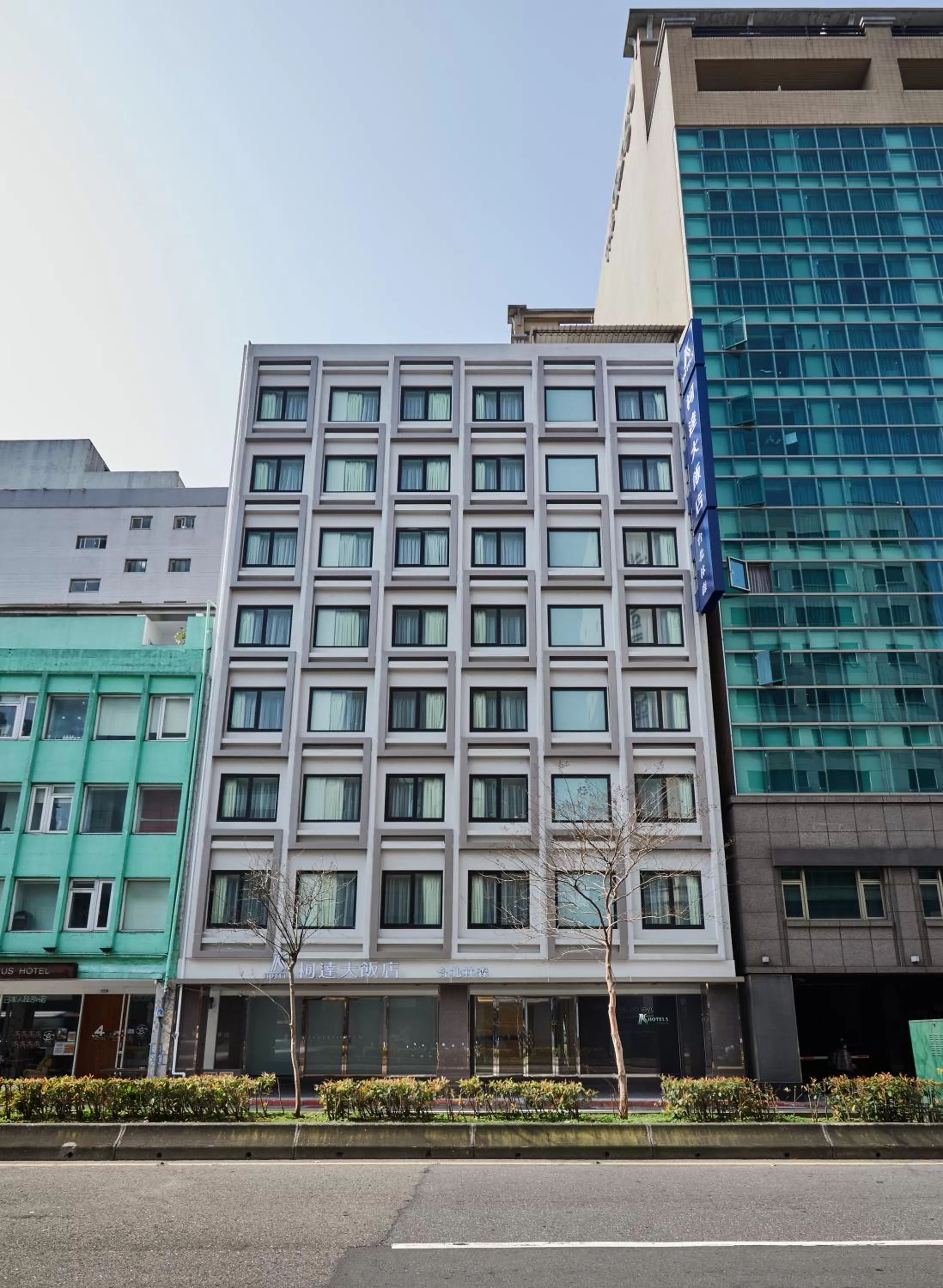 Property building in K Hotels Taipei Linsen