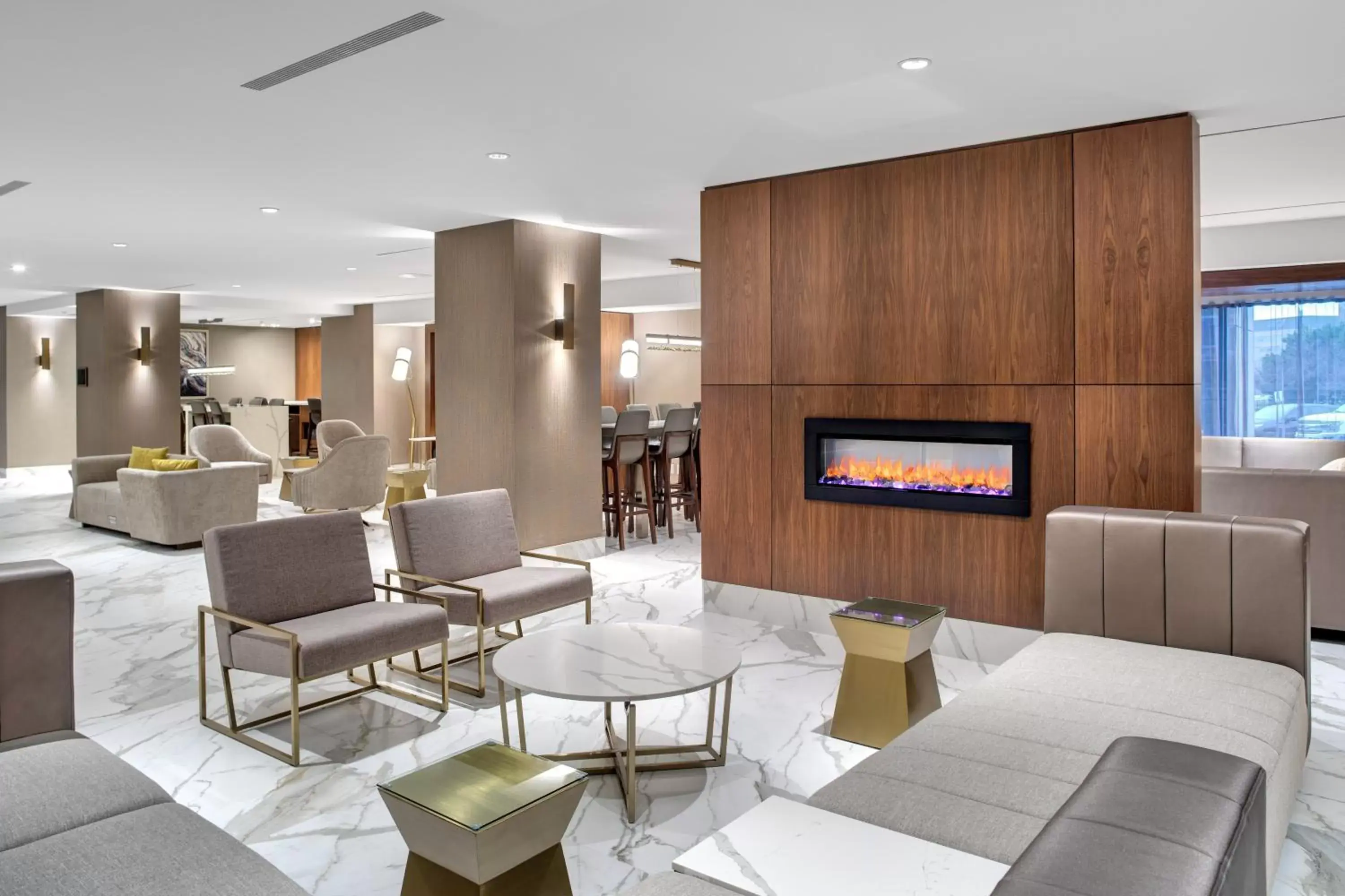 Lobby or reception in Crowne Plaza Toronto Airport, an IHG Hotel