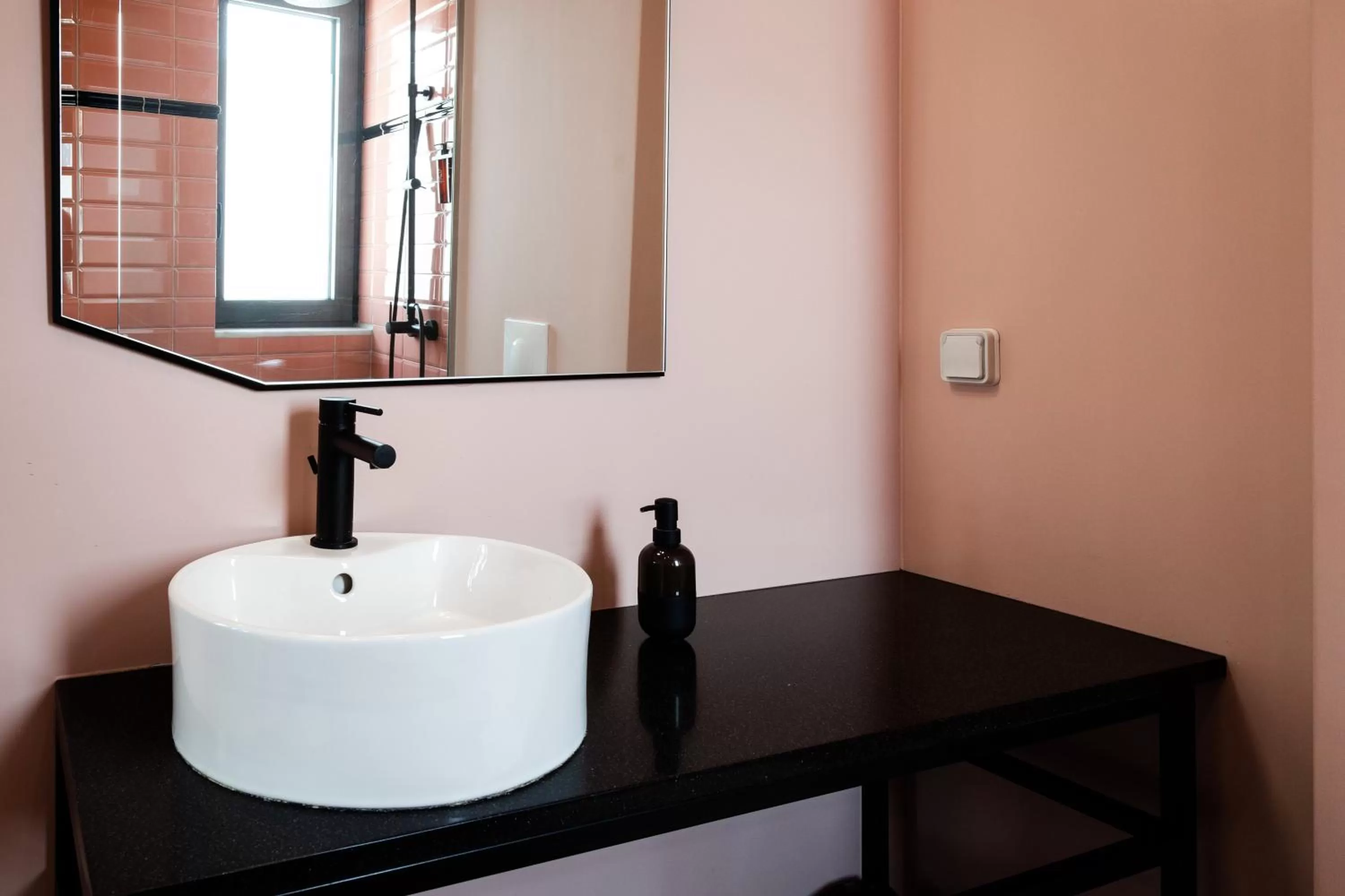 Bathroom in Downtown Athens Lofts - The Acropolis Observatory