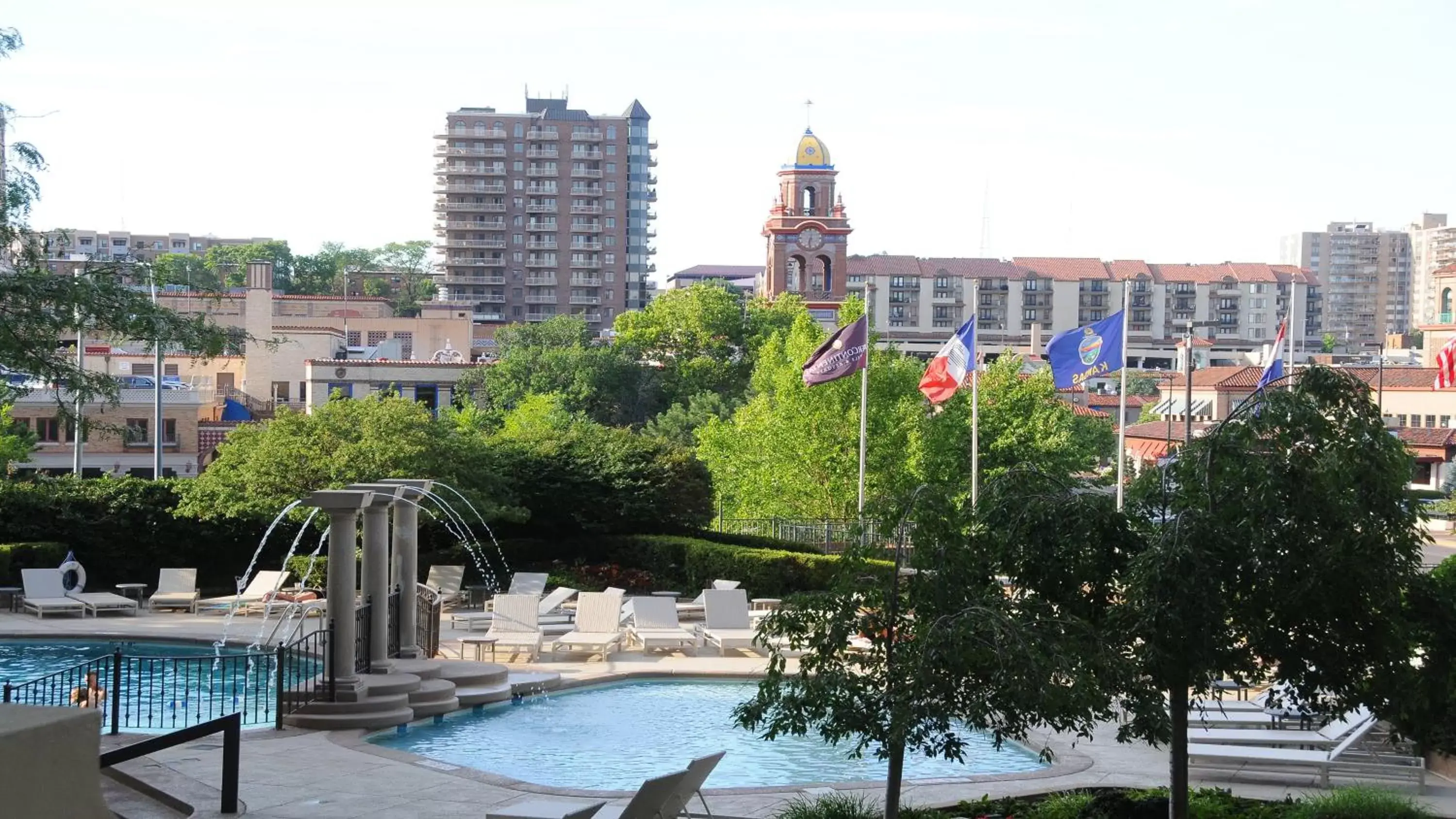 Property building, Pool View in InterContinental Kansas City at the Plaza, an IHG Hotel