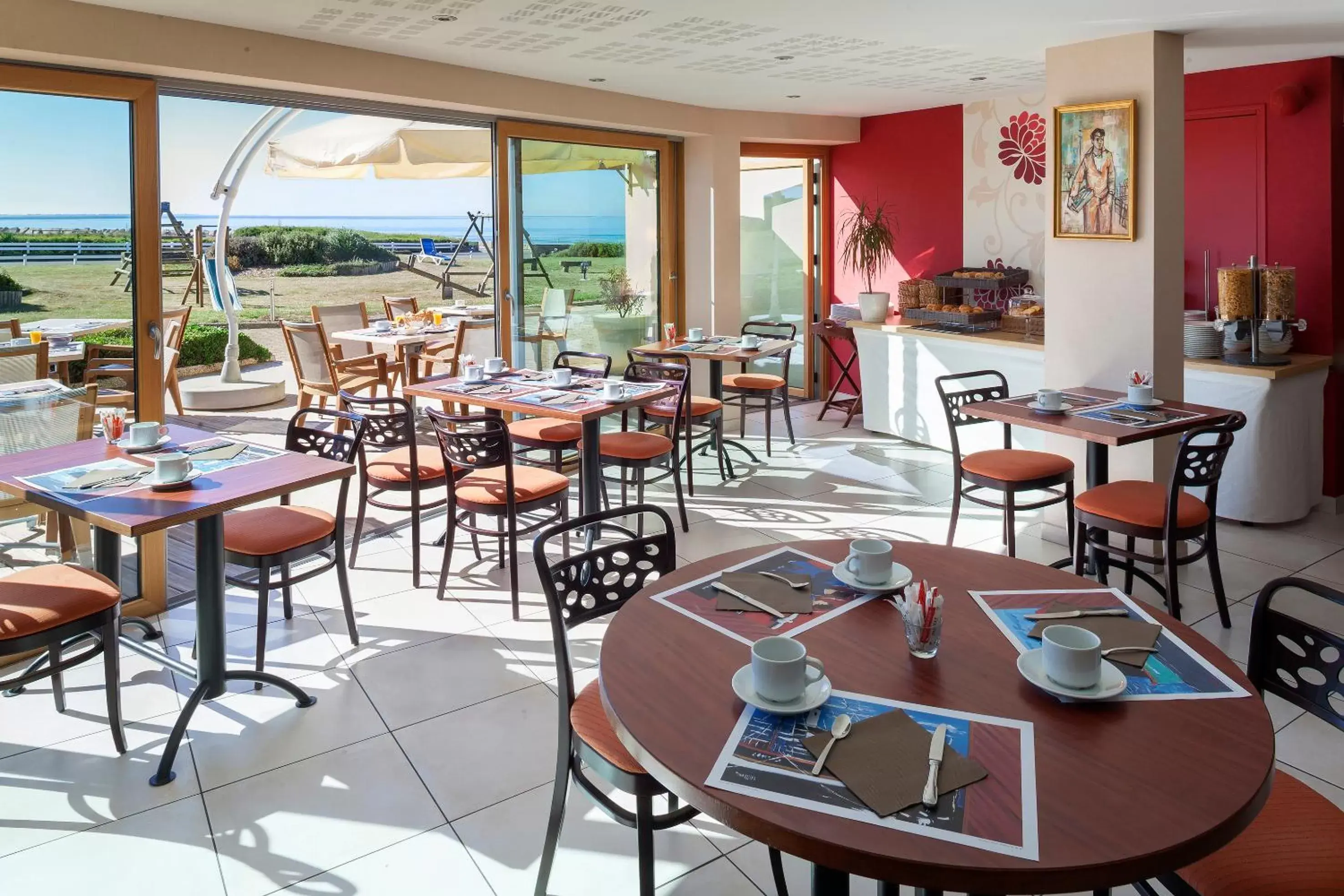 Sea view, Restaurant/Places to Eat in Breiz Armor