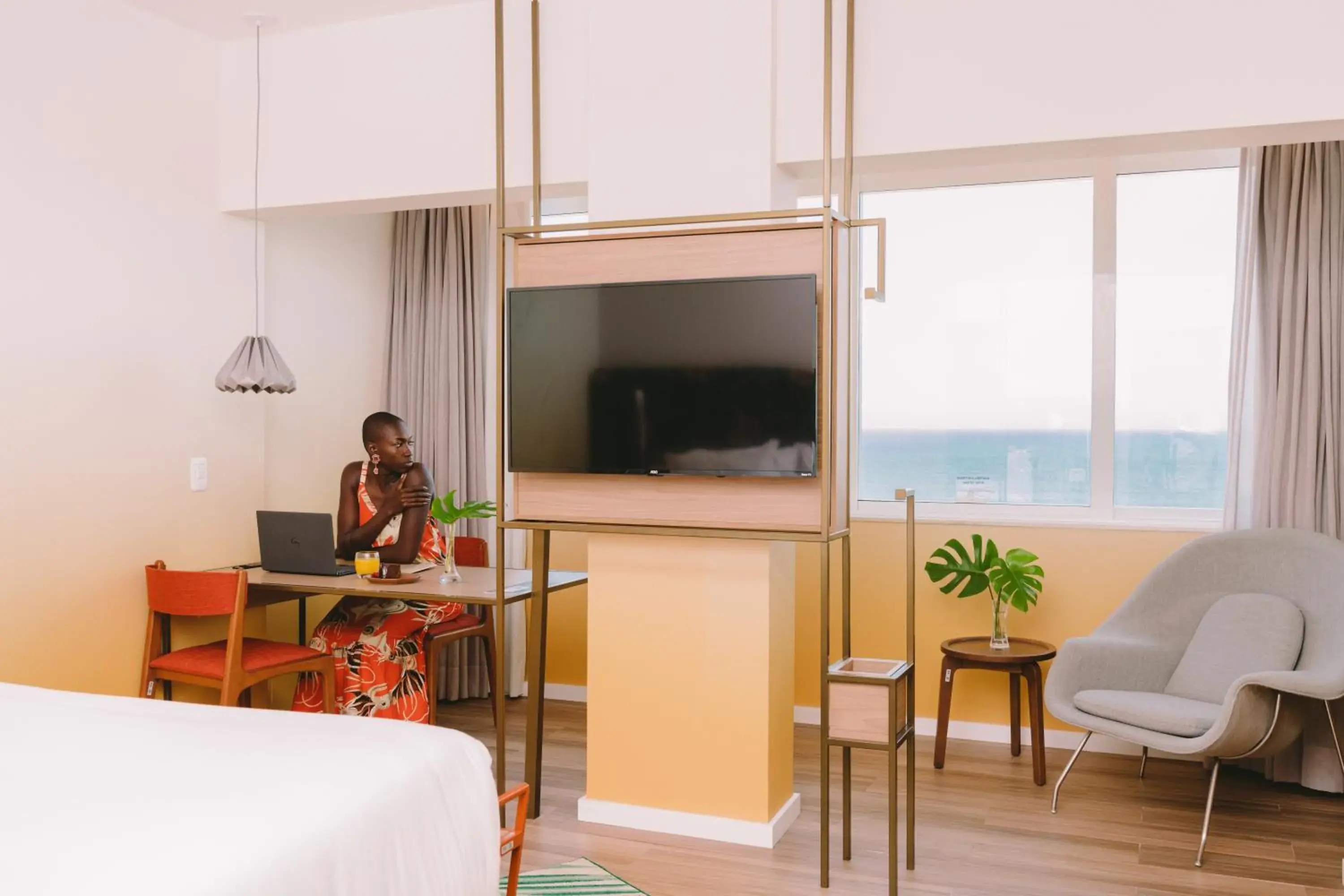 View (from property/room), TV/Entertainment Center in Mercure Rio Boutique Hotel Copacabana