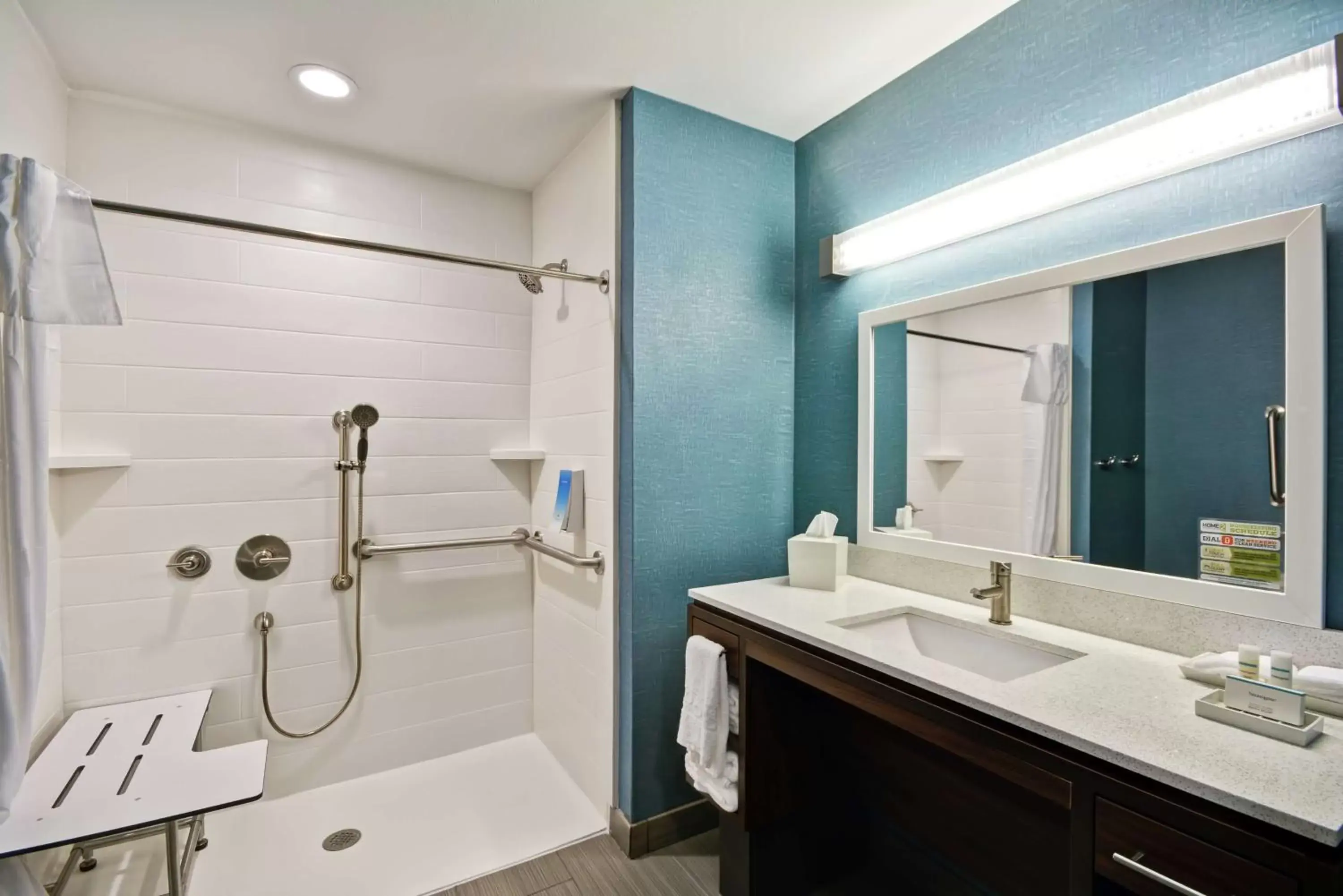 Bathroom in Home2 Suites Pensacola I-10 At North Davis Hwy