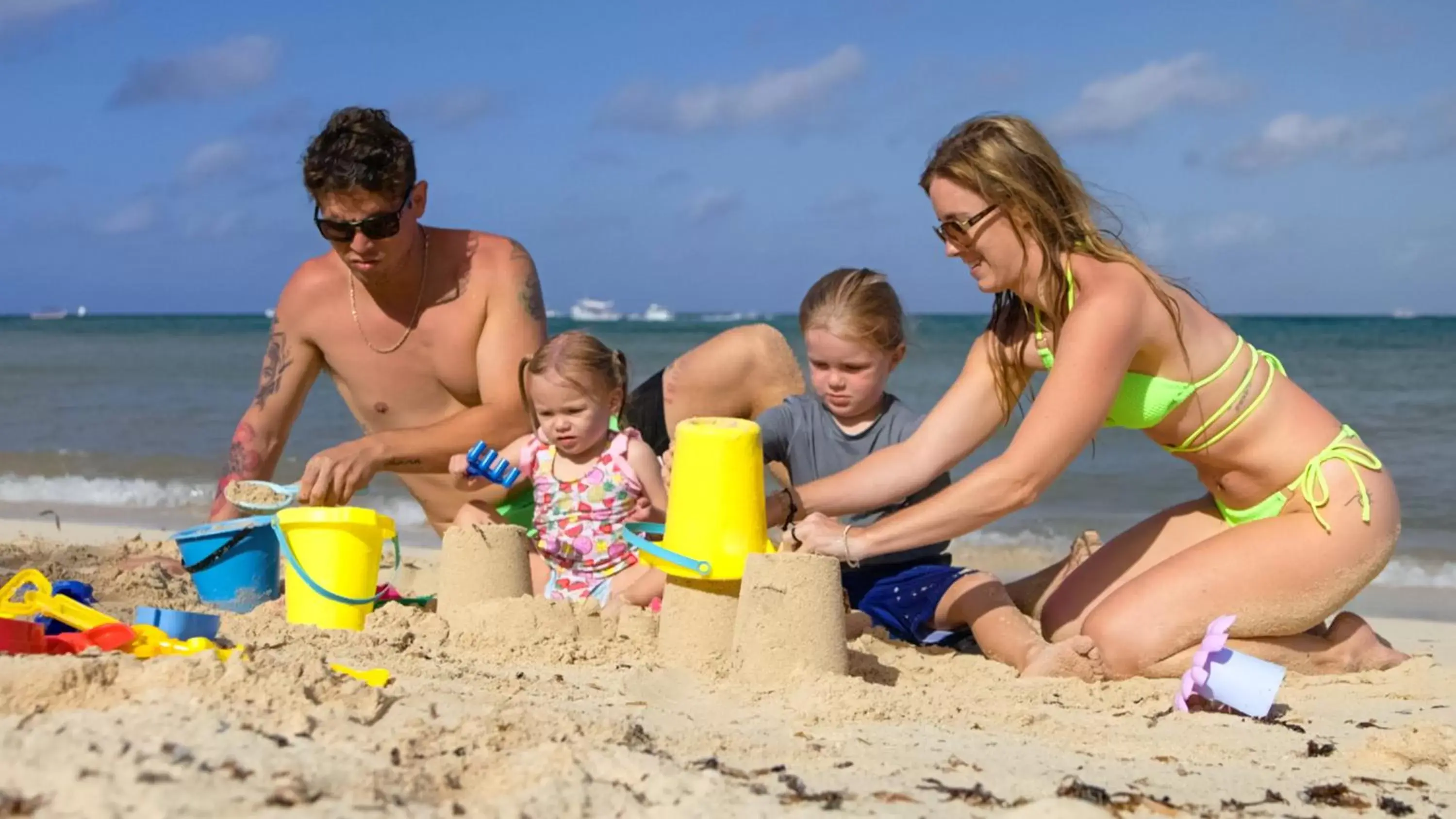 Beach, Family in Allegro Cozumel All-Inclusive