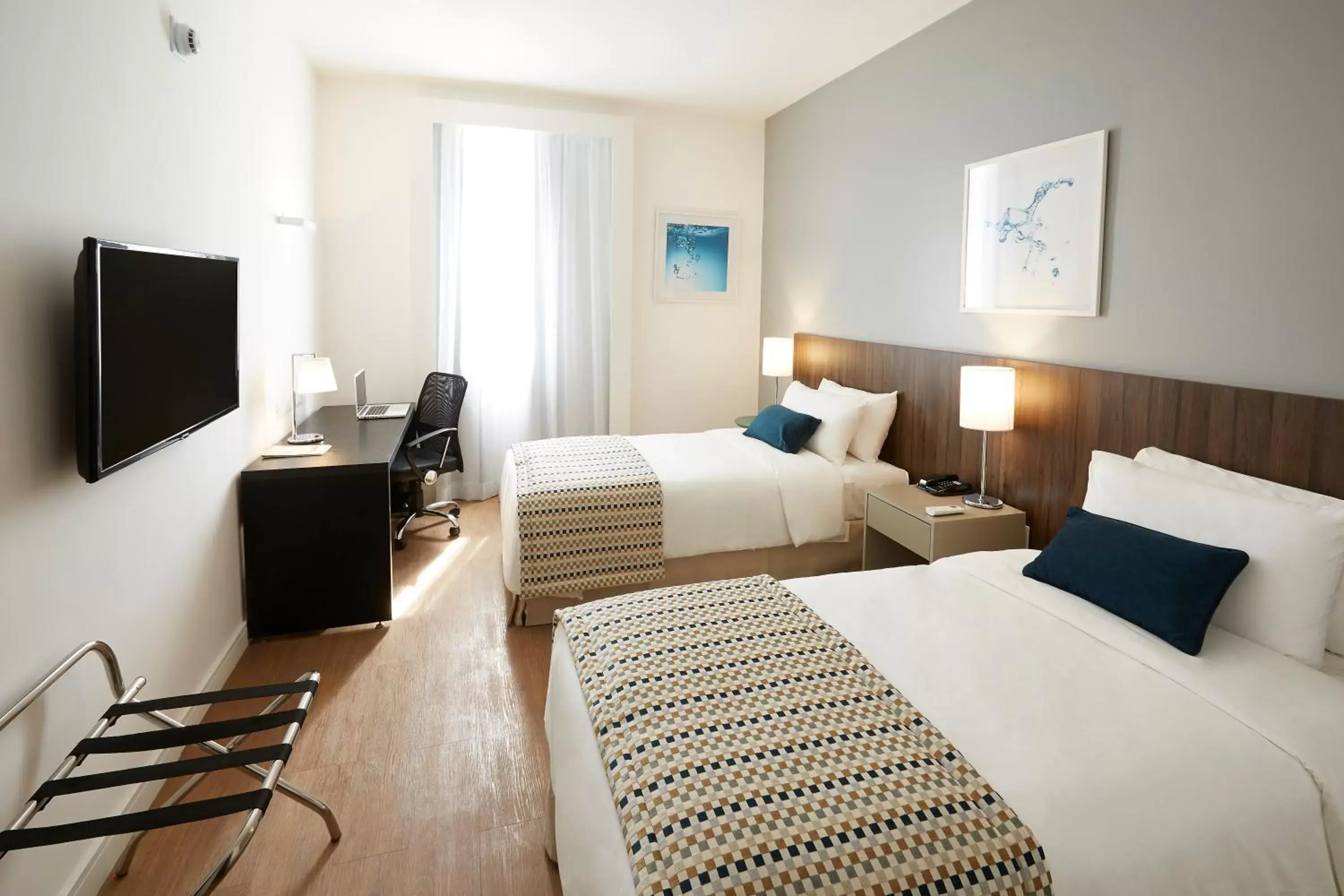 Bed in Tulip Inn Itaguai Bed in Tulip Inn Itaguai