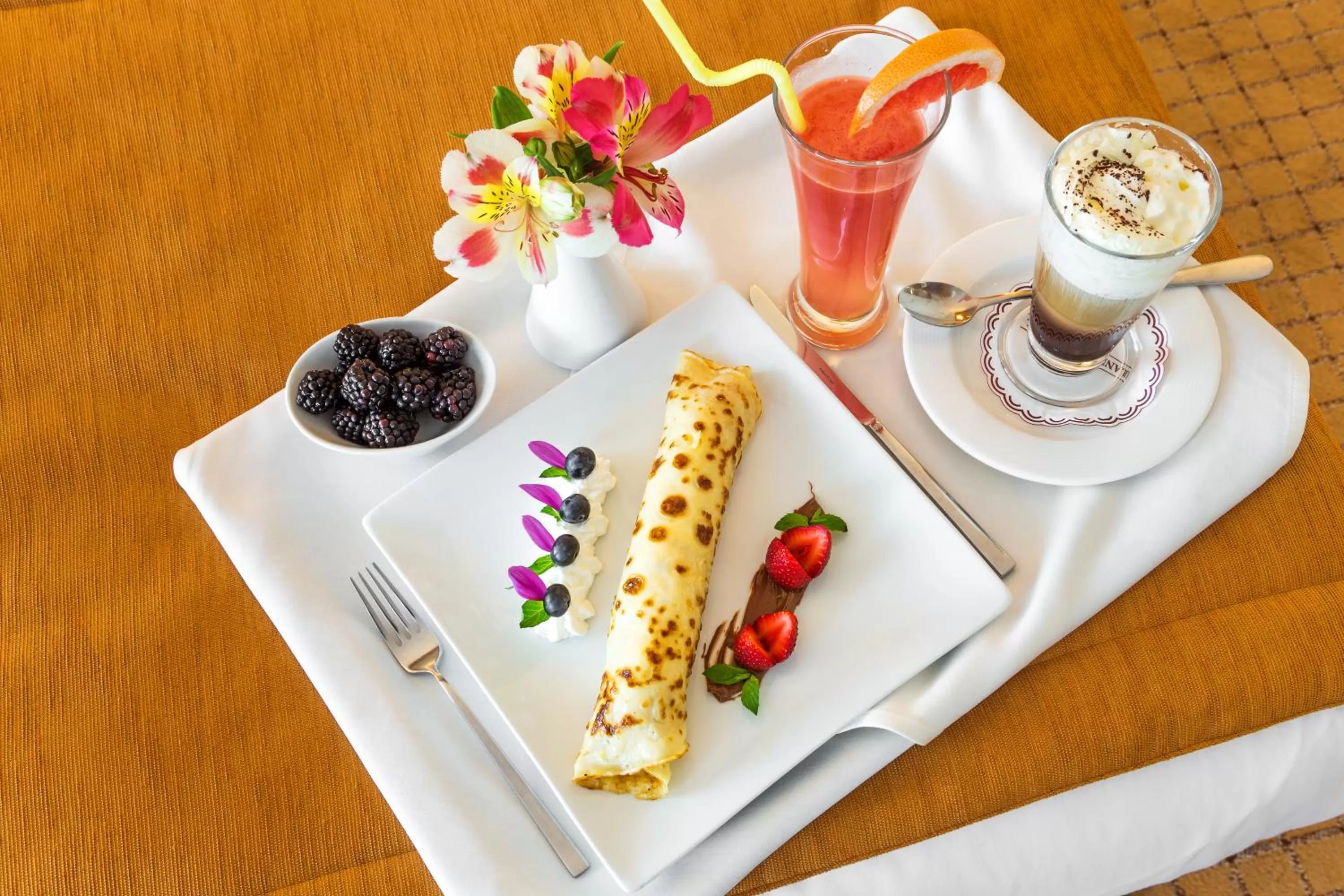 Food and drinks in Landmark Creek Hotel Plovdiv