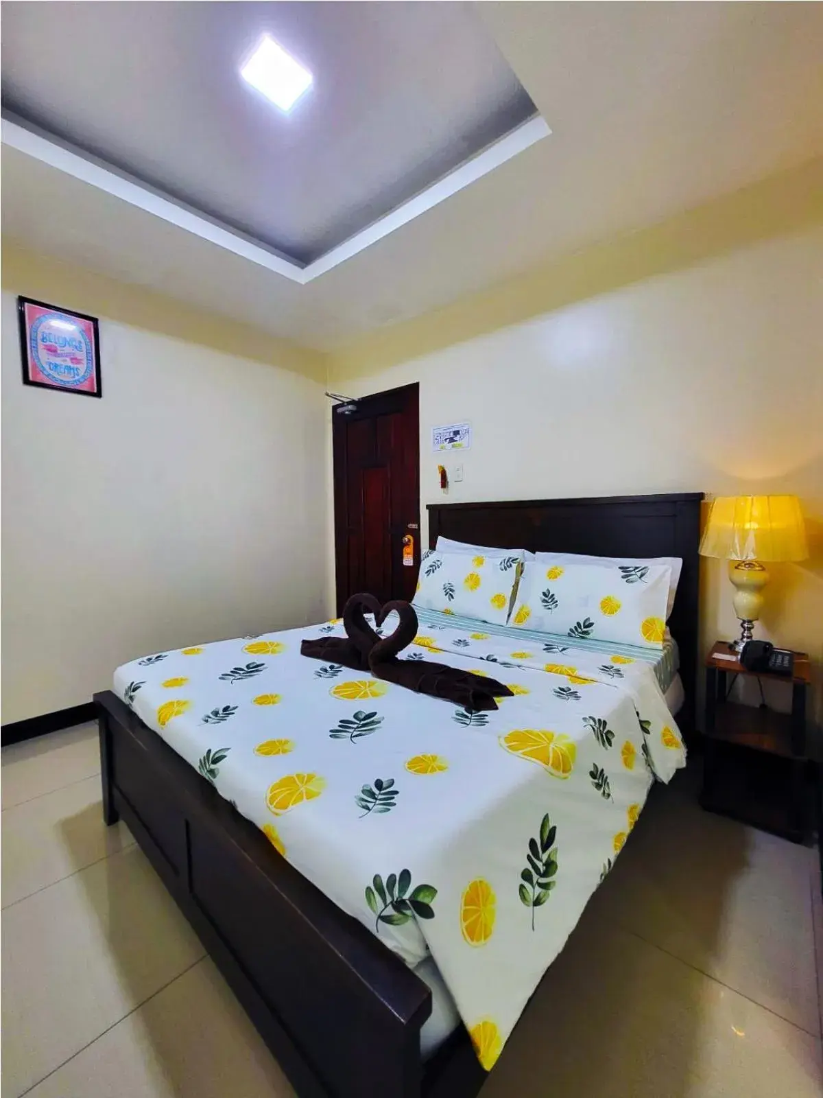 Bed in B&J Guesthouse Tagbilaran