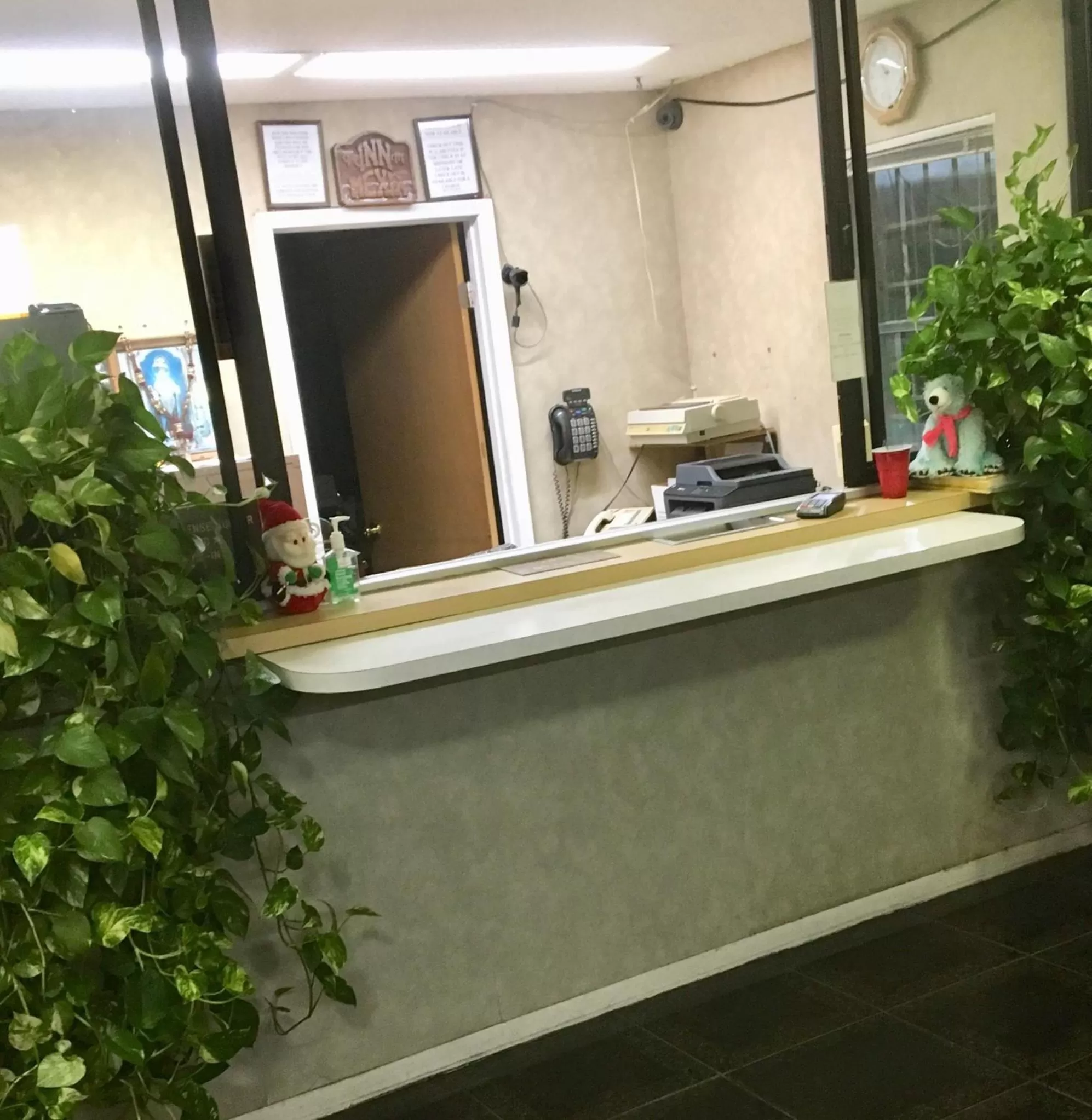 Lobby or reception in The inn at Mexia