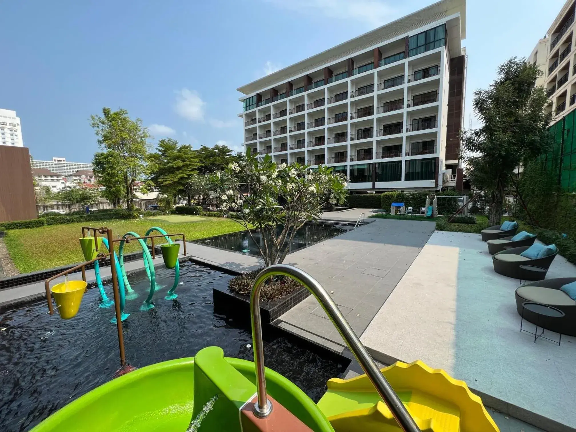 Property building, Children's Play Area in Fifth Jomtien Pattaya