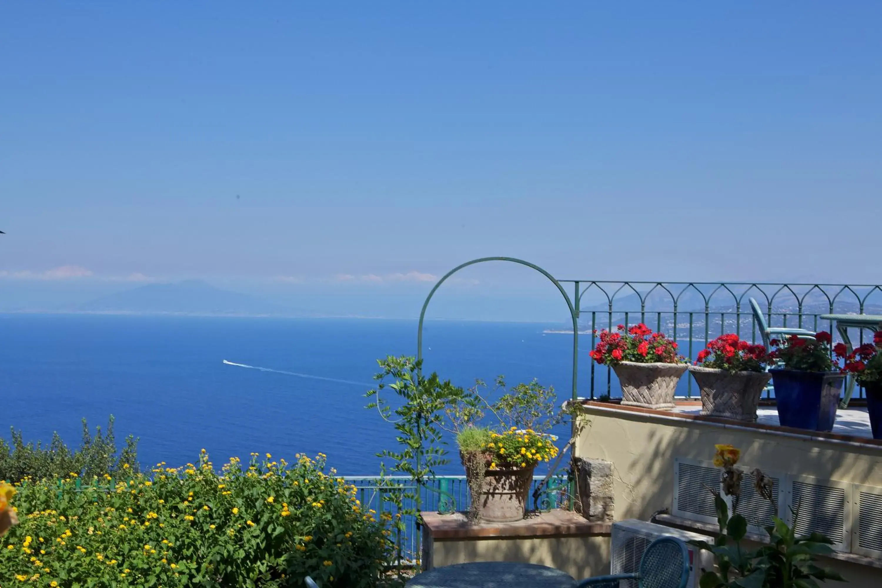 View (from property/room), Sea View in Hotel San Michele