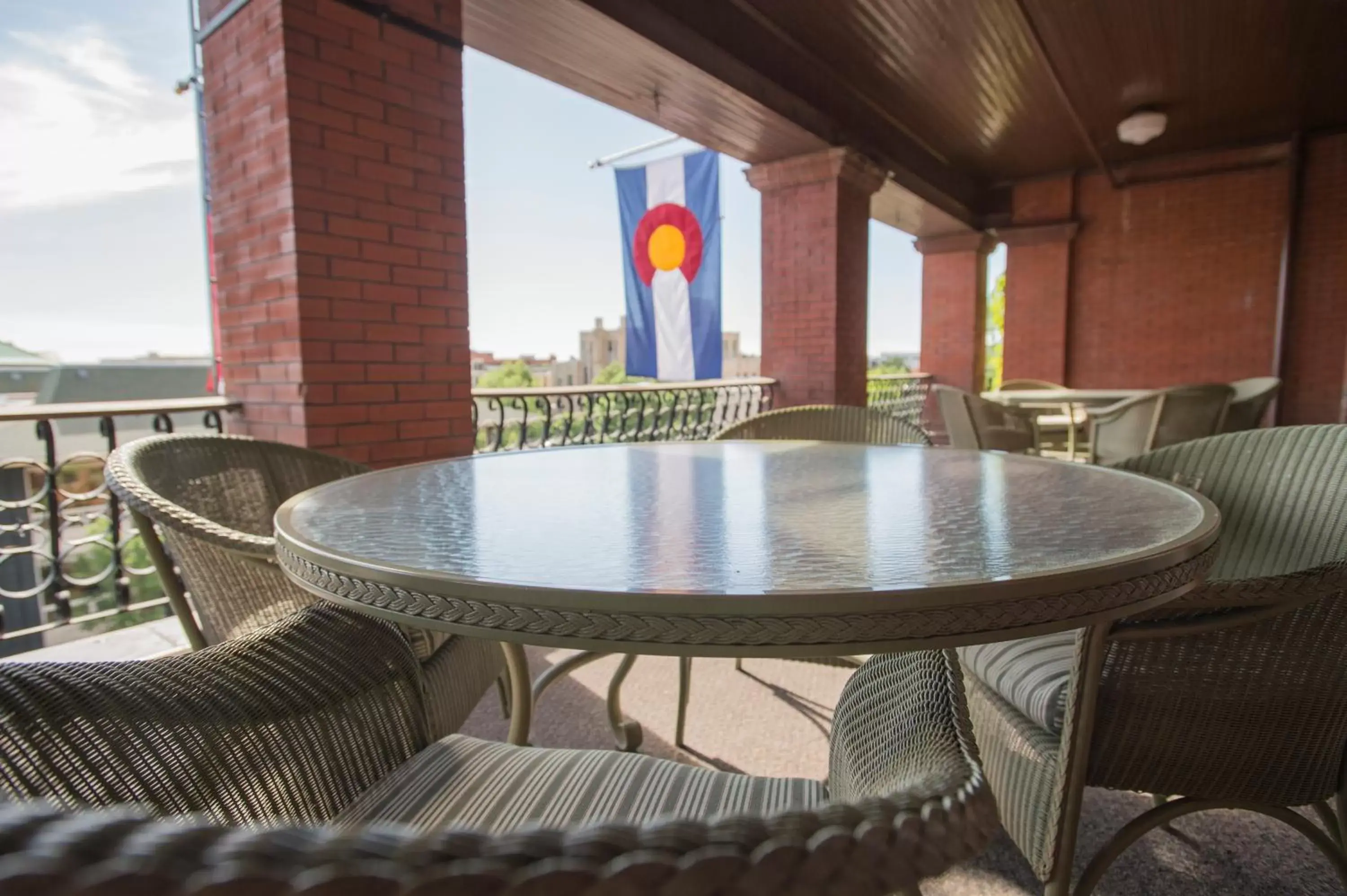 Street view in Hotel Boulderado Street view in Hotel Boulderado